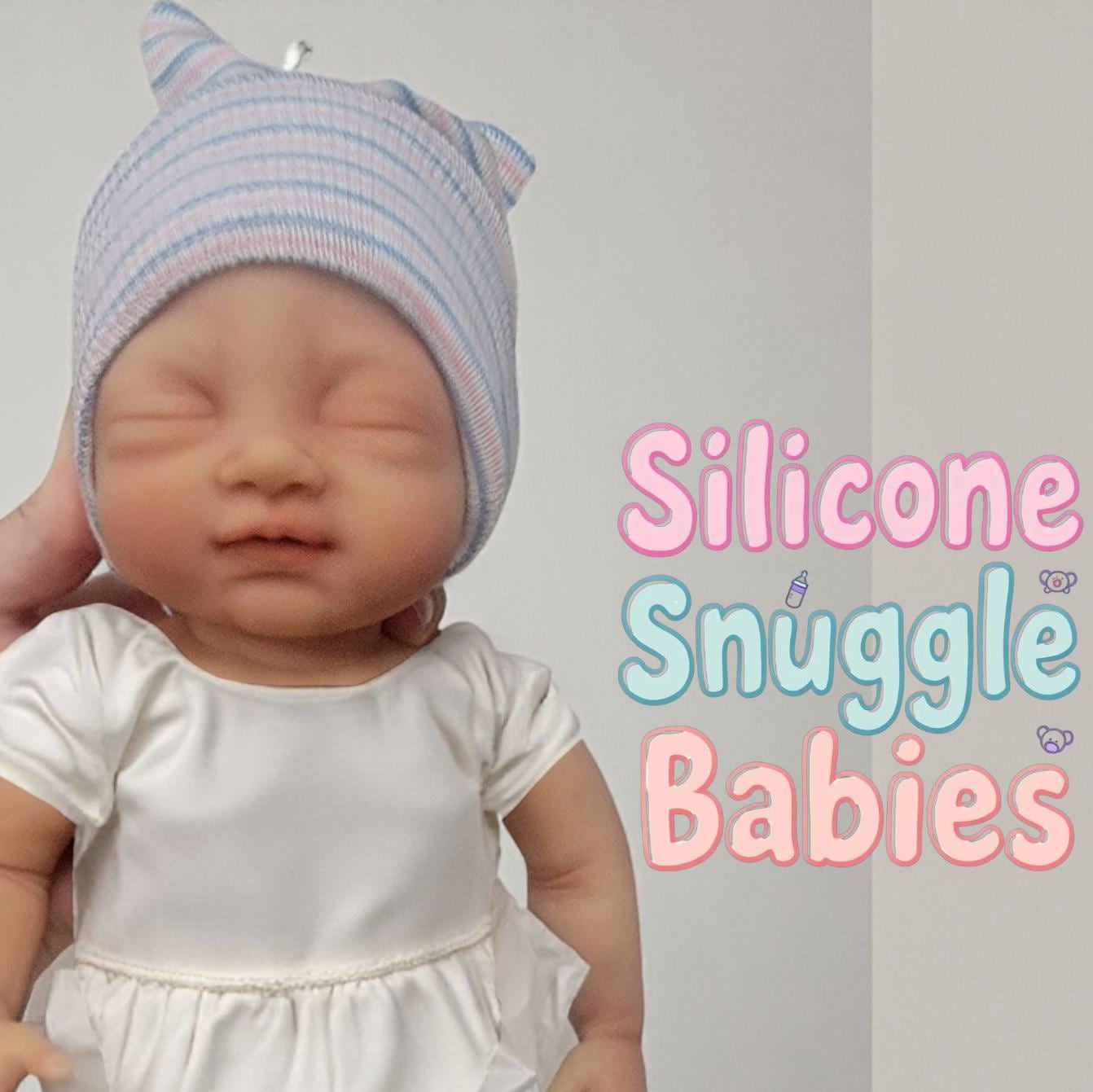 Full Body Silicone Baby Doll 14 inch "Tabitha" or "Tony"