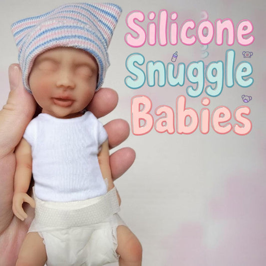 Full Body Silicone Baby Doll 7 inch "Penelope"