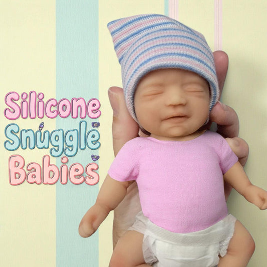 Full Body Silicone Baby Doll 7 inch " Madison or Matthew"