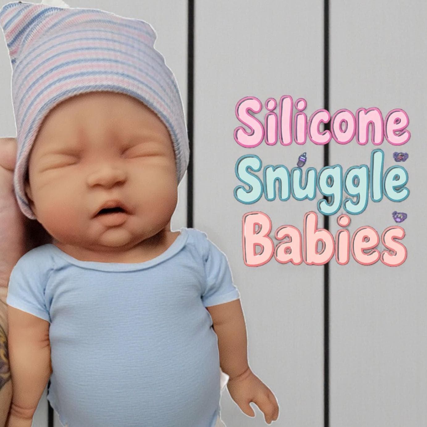 Full Body Silicone Baby Boy Doll 15 inch "Tyler"