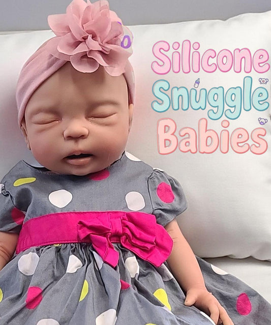 Newborn Full Body Silicone Reborn Baby Doll 22 inch Riley