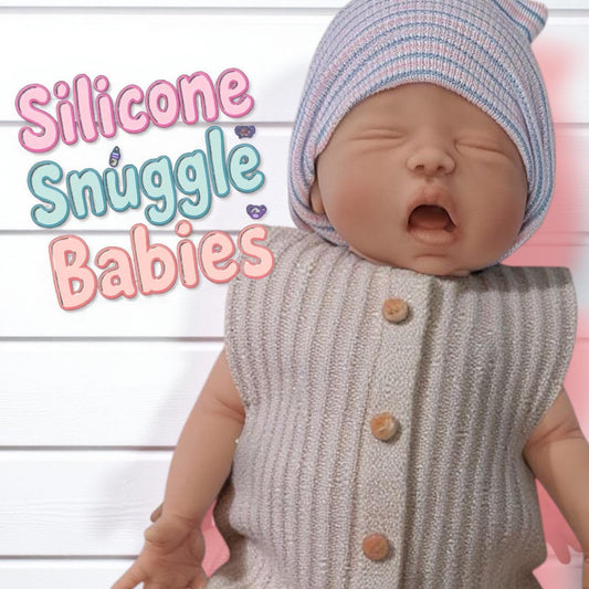 Full Body Silicone Baby Doll 16 inch Charlie