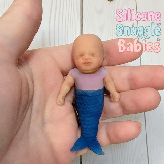 Silicone Mermaid Baby Doll