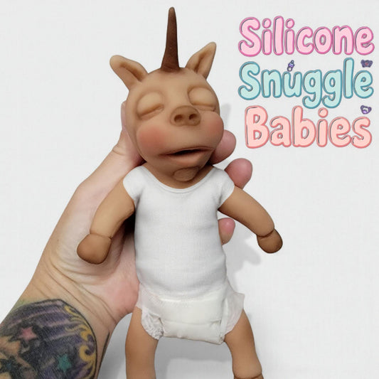 Unicorn Silicone Baby Doll Reborn "Fantasia"