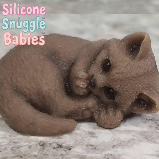 Silicone Kitty Cat Therapy Gift Children Adult Full Body