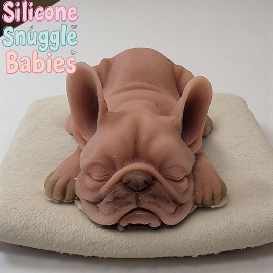 Silicone French Bulldog Therapy or Gift Full Body