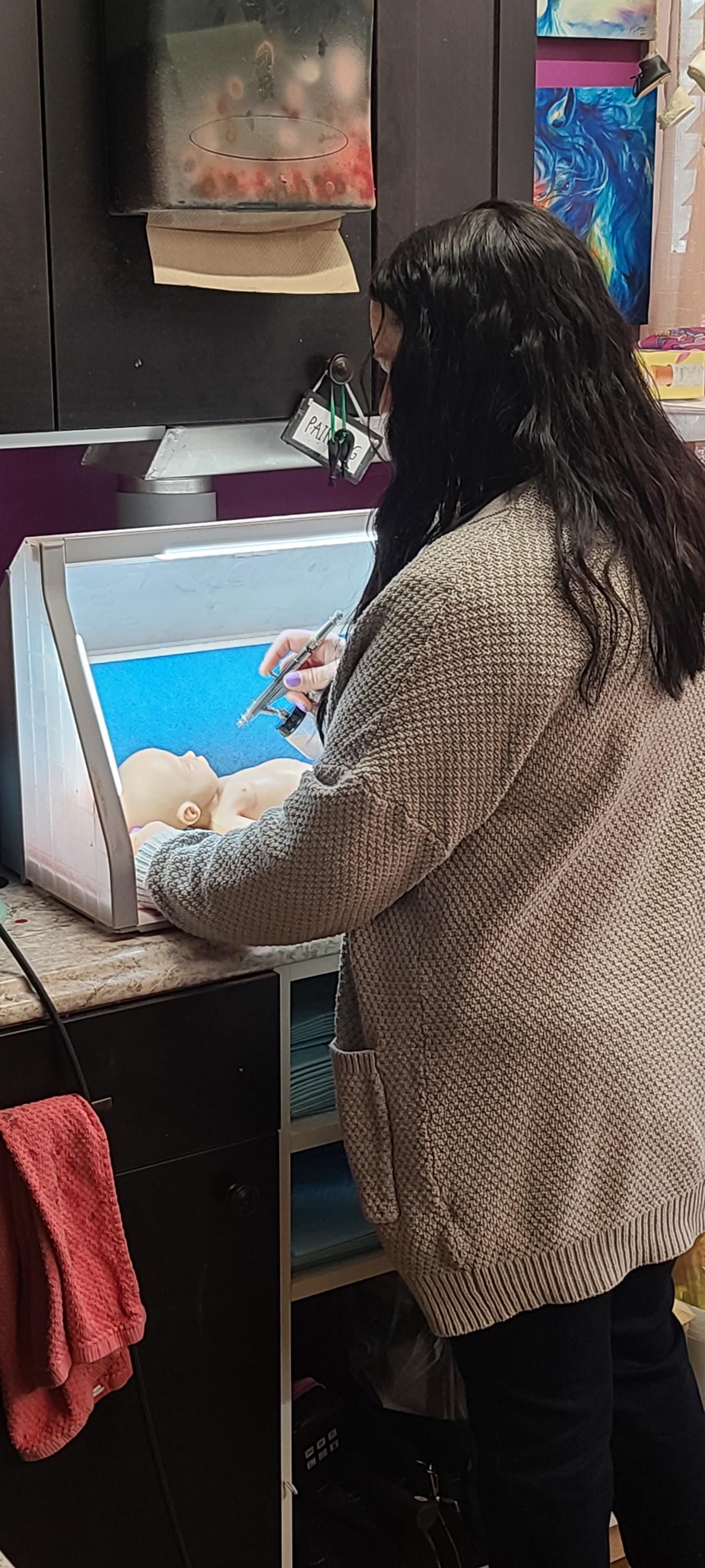 Silicone Baby Doll 12 inch Boy or Girl "Quinn"