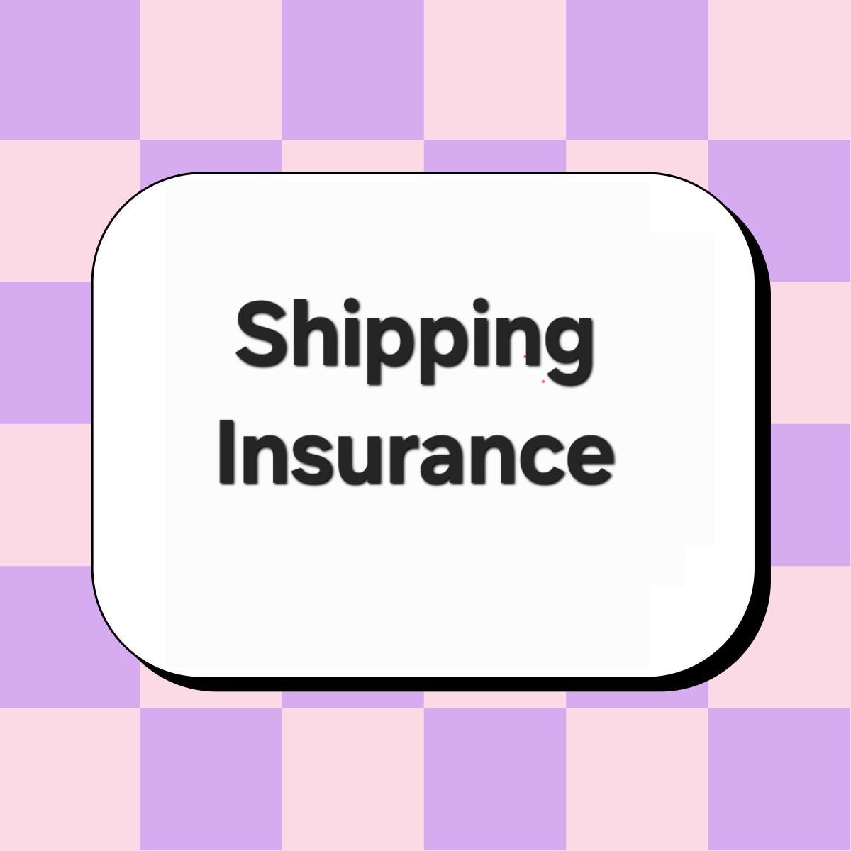 Shipping Insurance Add On