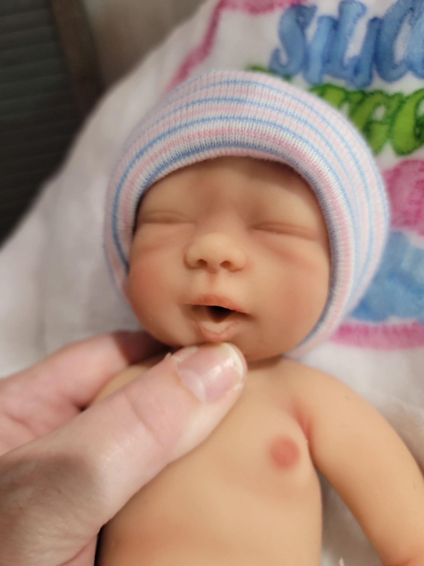 Silicone Baby Doll 12 inch Boy or Girl "Quinn"