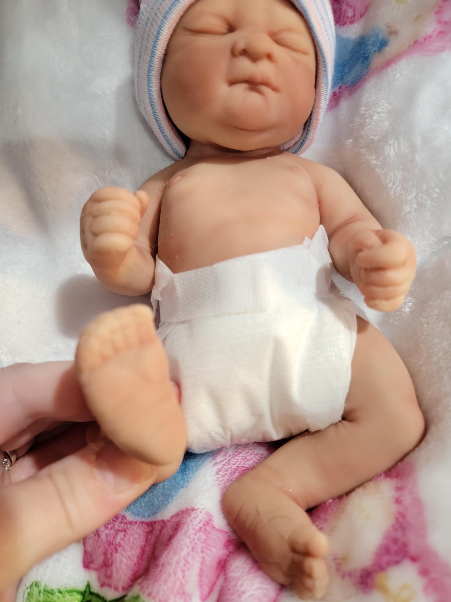 Silicone Baby Doll 10 inch Girl or Boy "Laila" or "Liam"