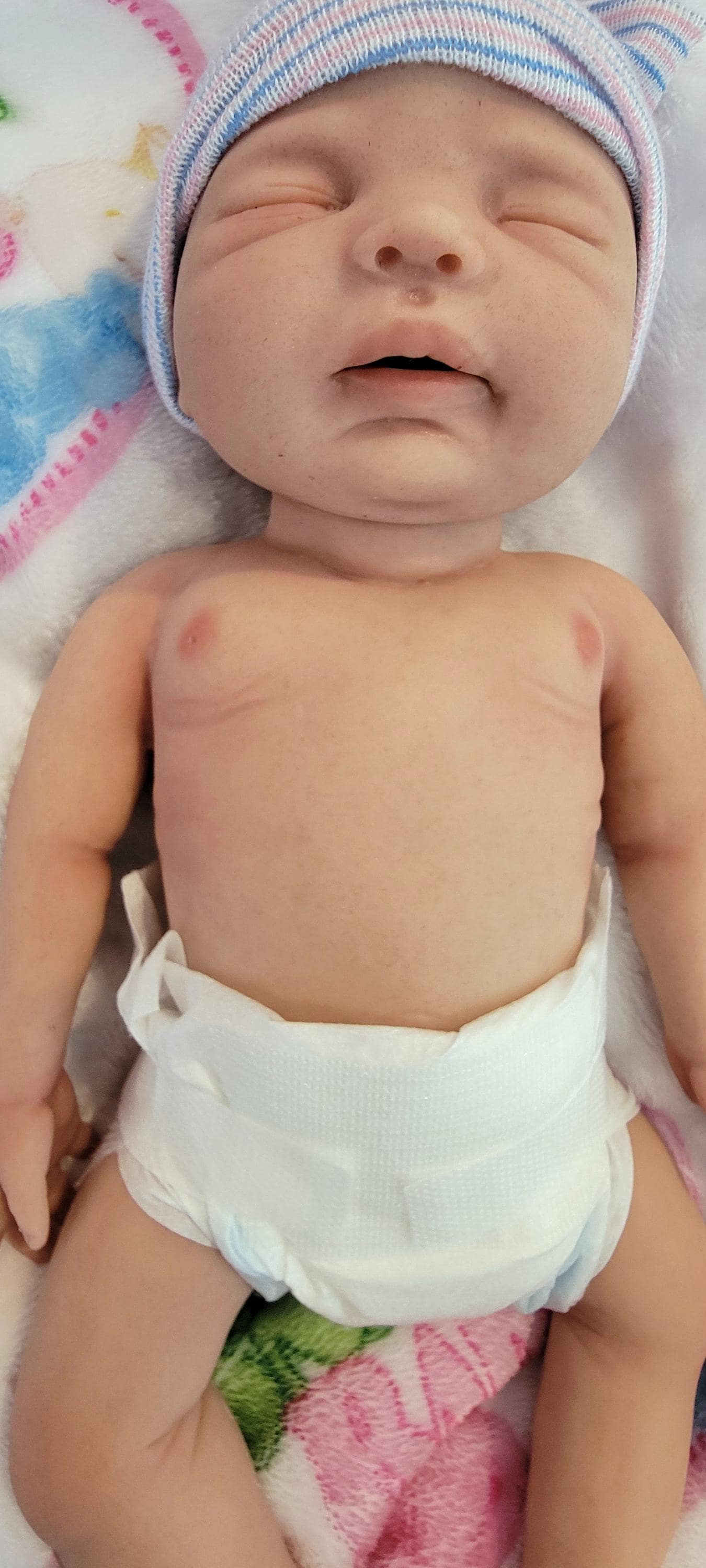 Silicone Baby Doll 12" Boy or Girl "Charlotte" or "Carter"