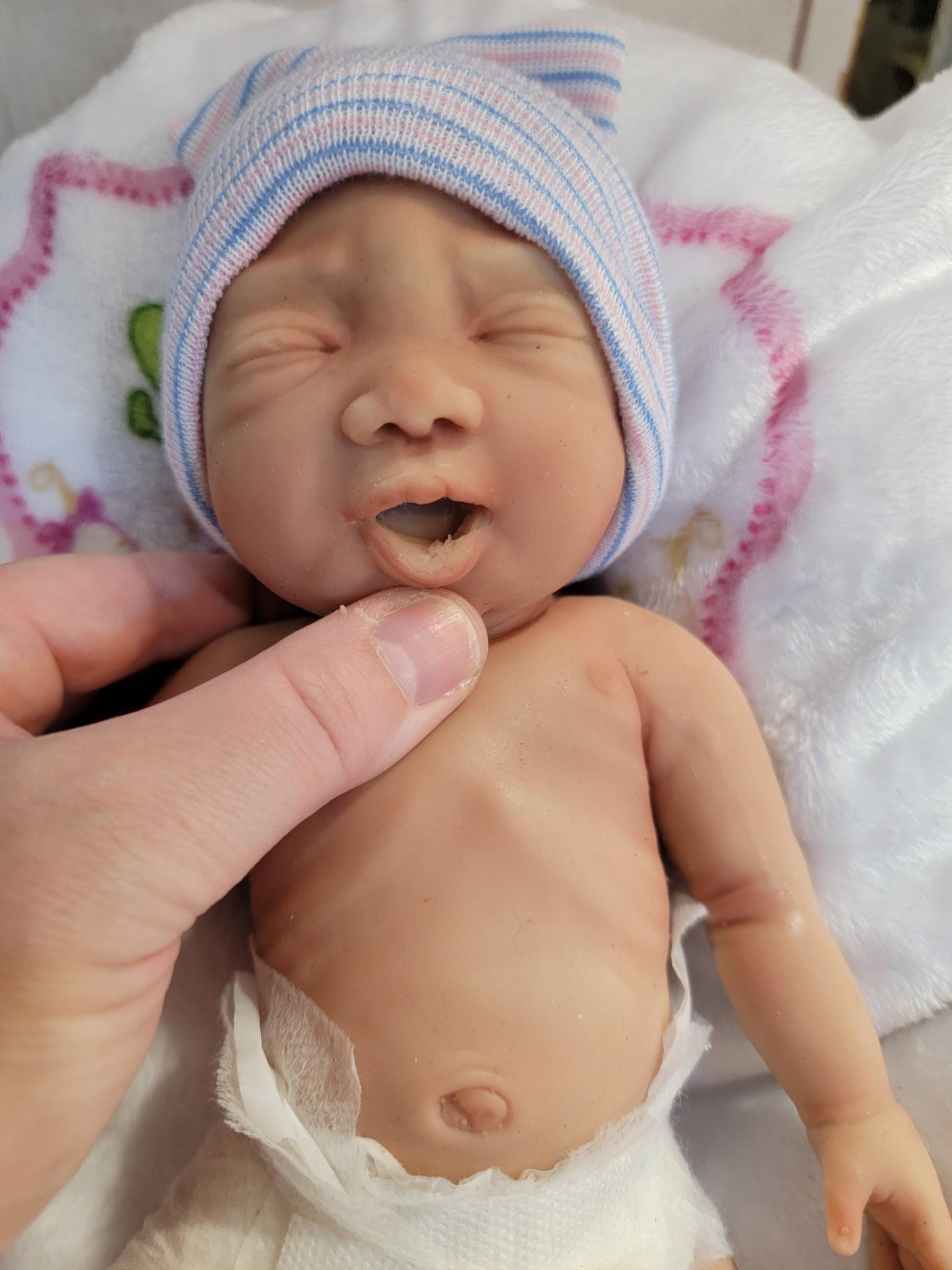 Silicone Baby Boy Doll 12 inch "Oliver"