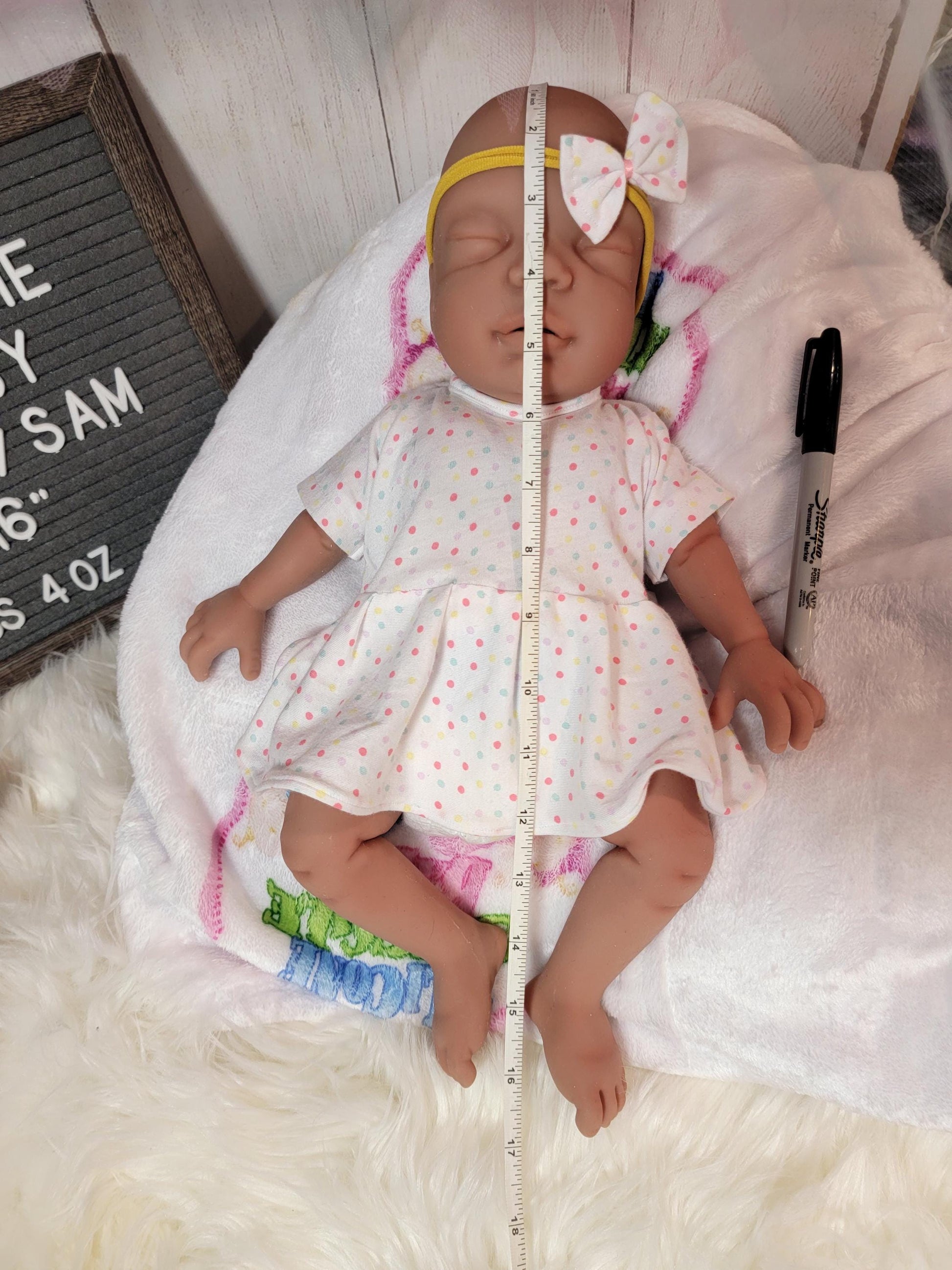 Silicone Baby Doll 16 inch Boy or Girl "Sasha" or "Sam"