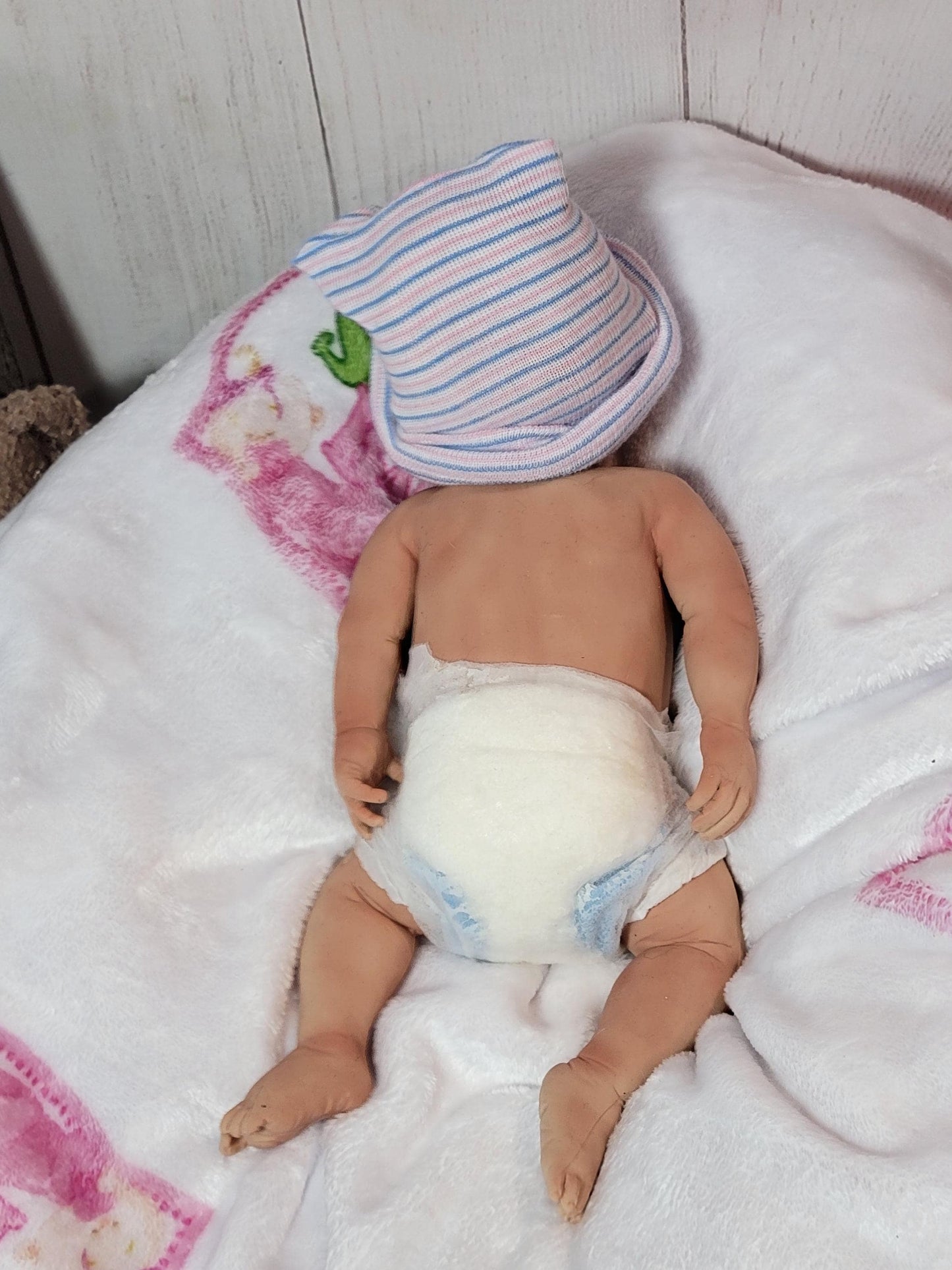 Silicone Baby Doll 12 inch Boy or Girl "Angelica" or "Arthur"