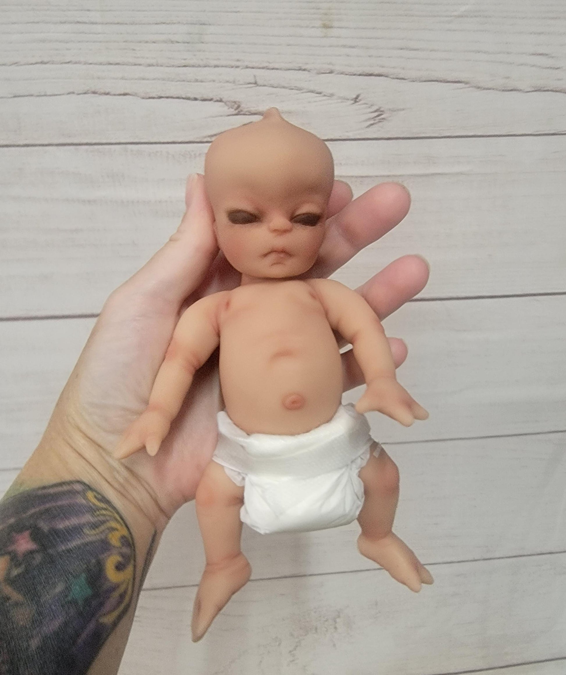 7" Alien Silicone Doll "Lunar"