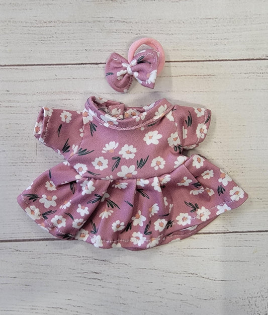 Handmade 2 Piece Dress Doll Outfit