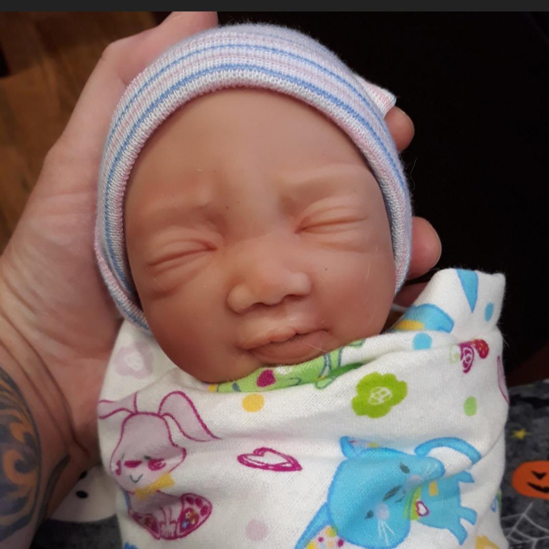 Silicone Baby Boy Doll 12 inch "Oliver"