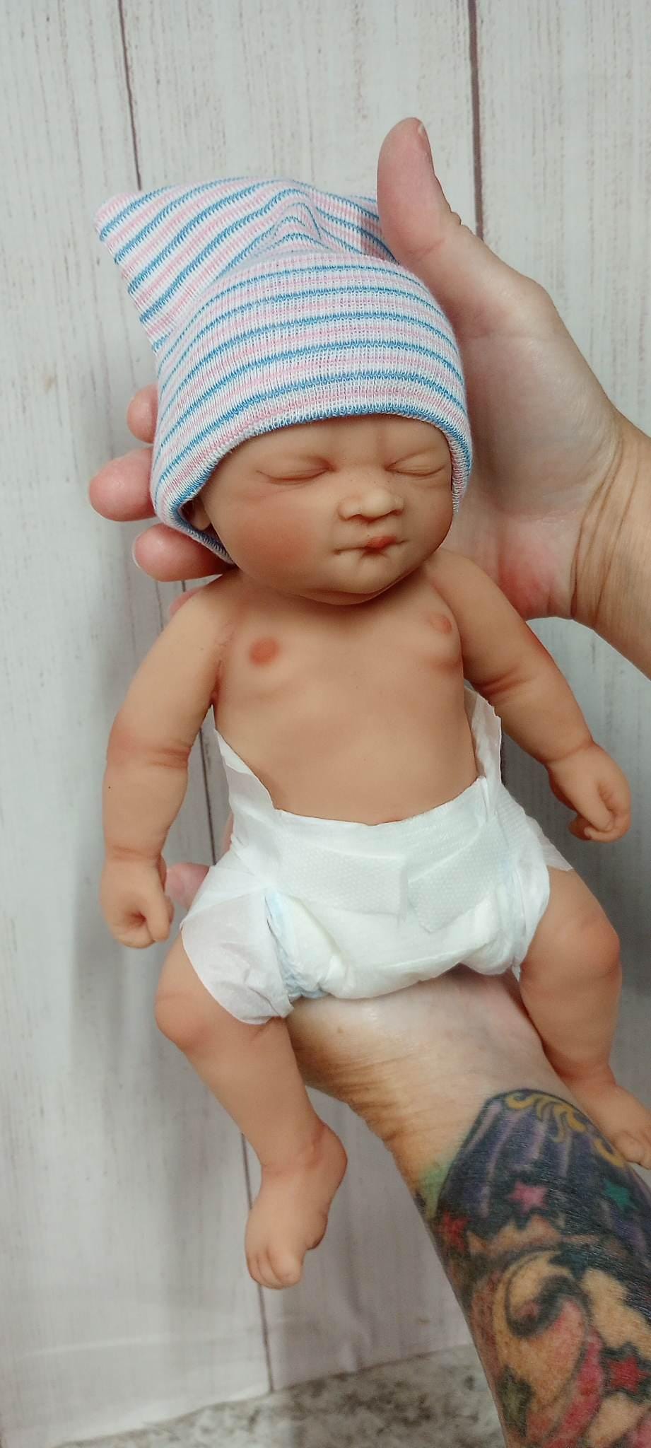 Silicone Baby Doll 10 inch Girl or Boy "Laila" or "Liam"