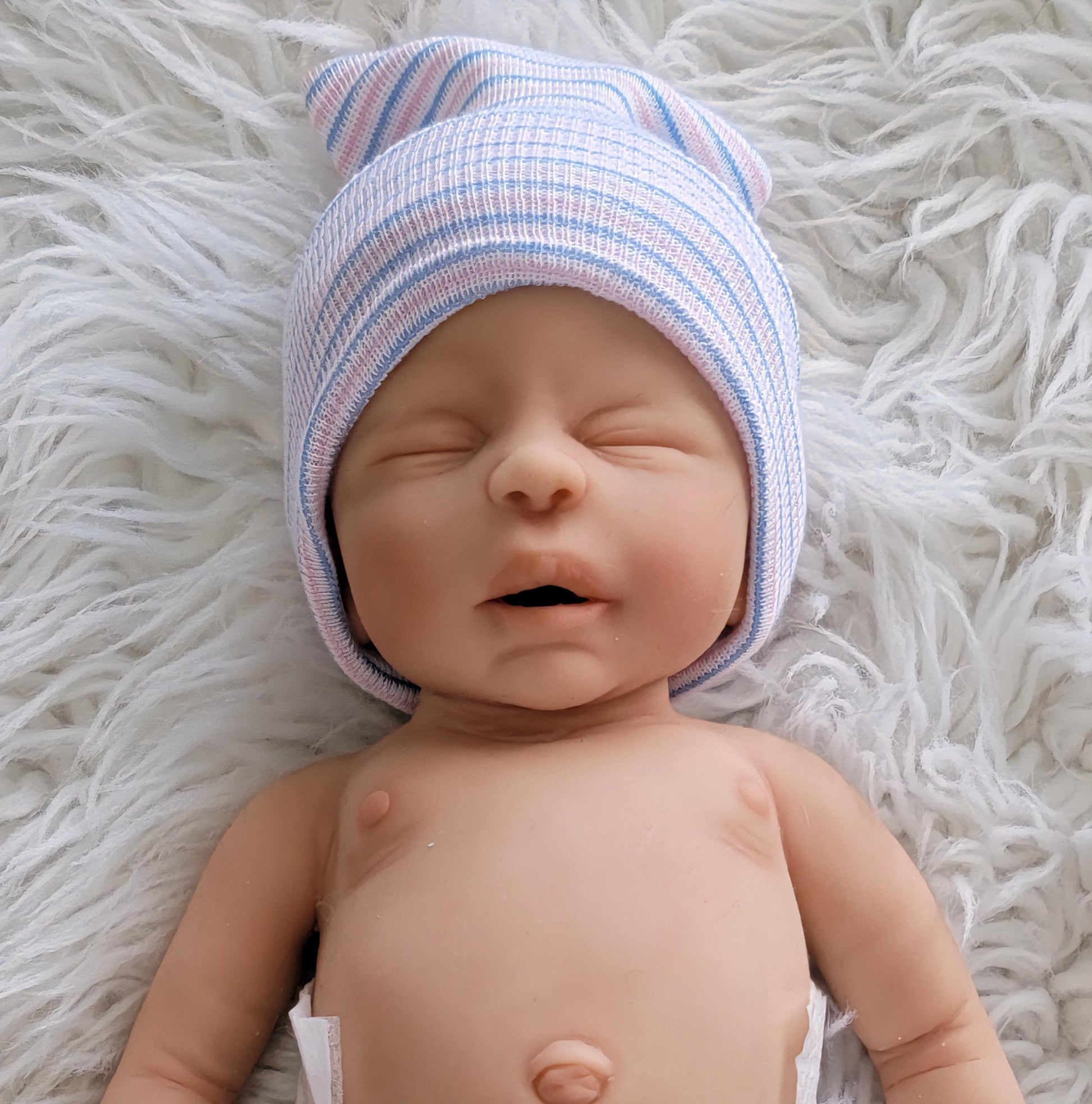 Silicone Baby Doll 14 inch Boy or Girl "Sabrina" or "Sebastian"