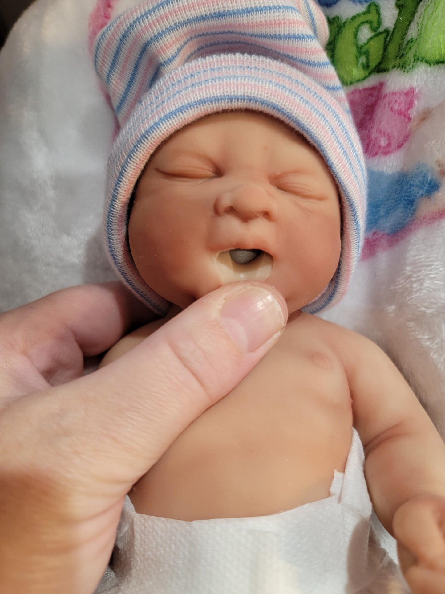 Silicone Baby Doll 10 inch Girl or Boy "Laila" or "Liam"