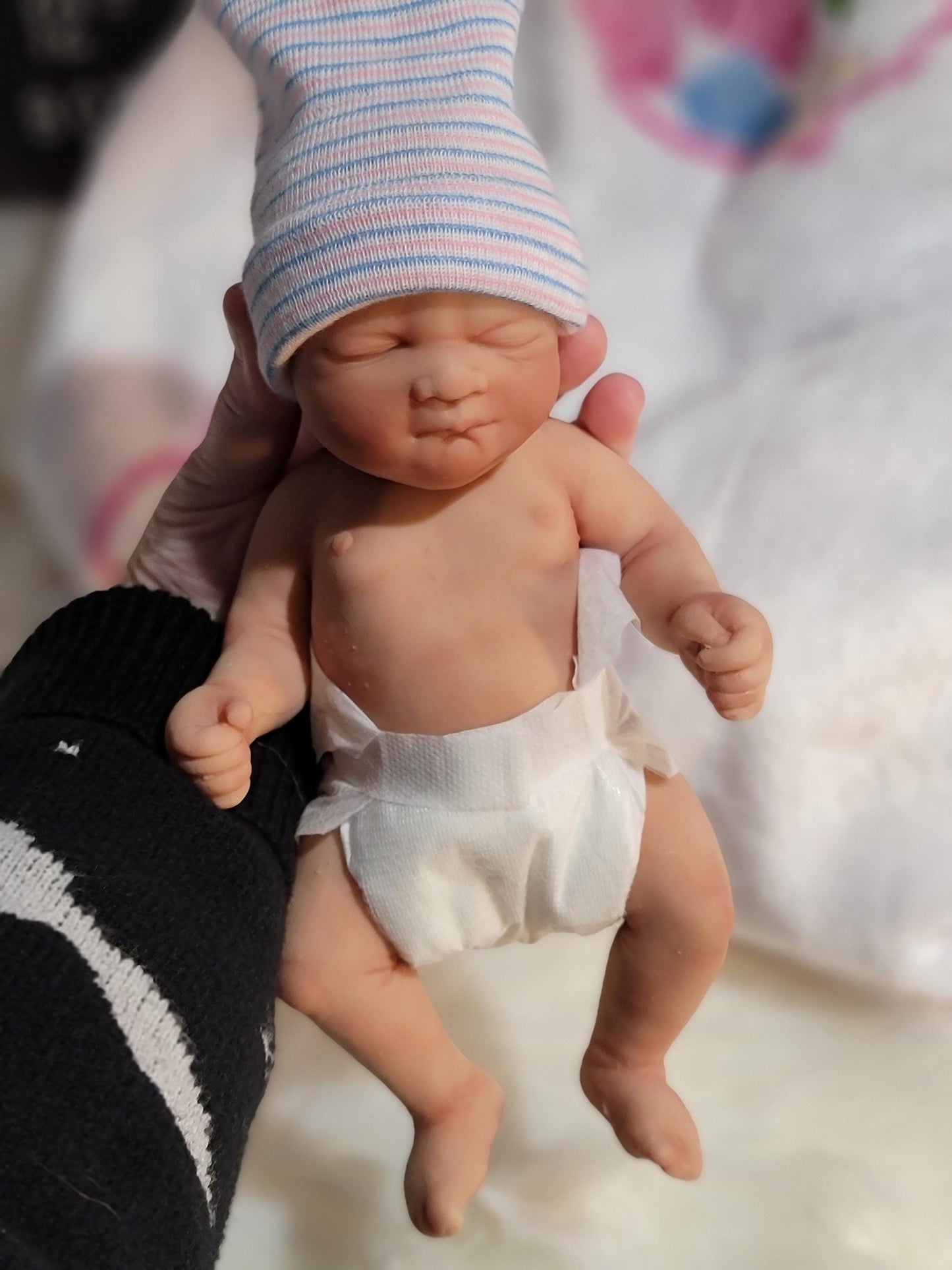 Silicone Baby Doll 10 inch Girl or Boy "Laila" or "Liam"