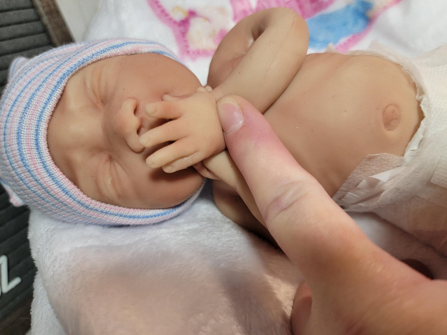 Silicone Baby Boy Doll 12 inch "Oliver"