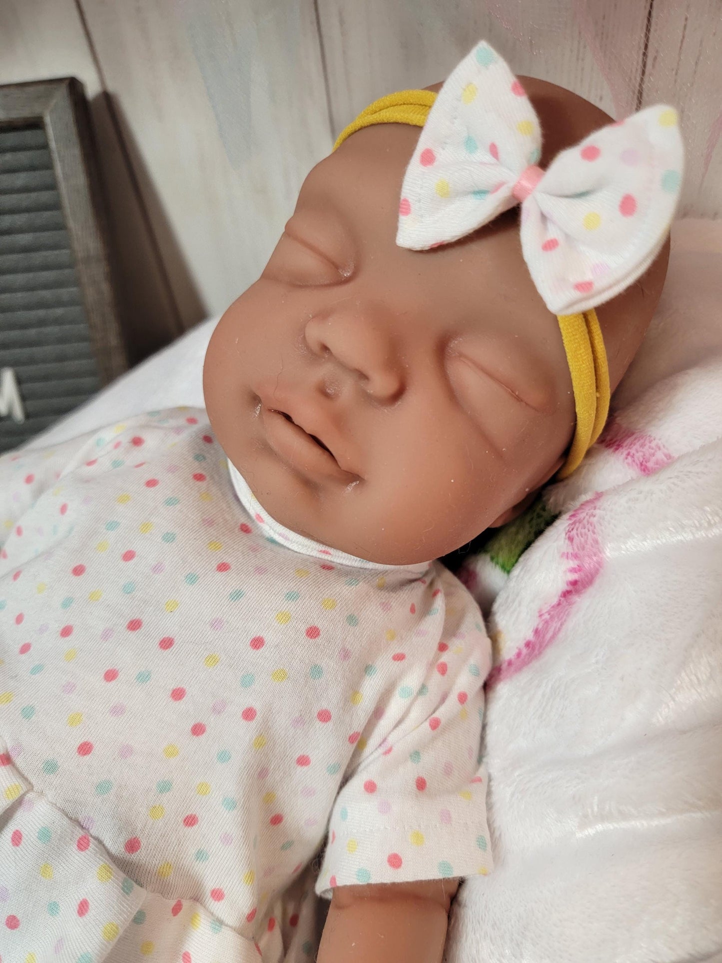 Handmade 16" Silicone Baby Doll "Sasha" Enhanced Realism Edition