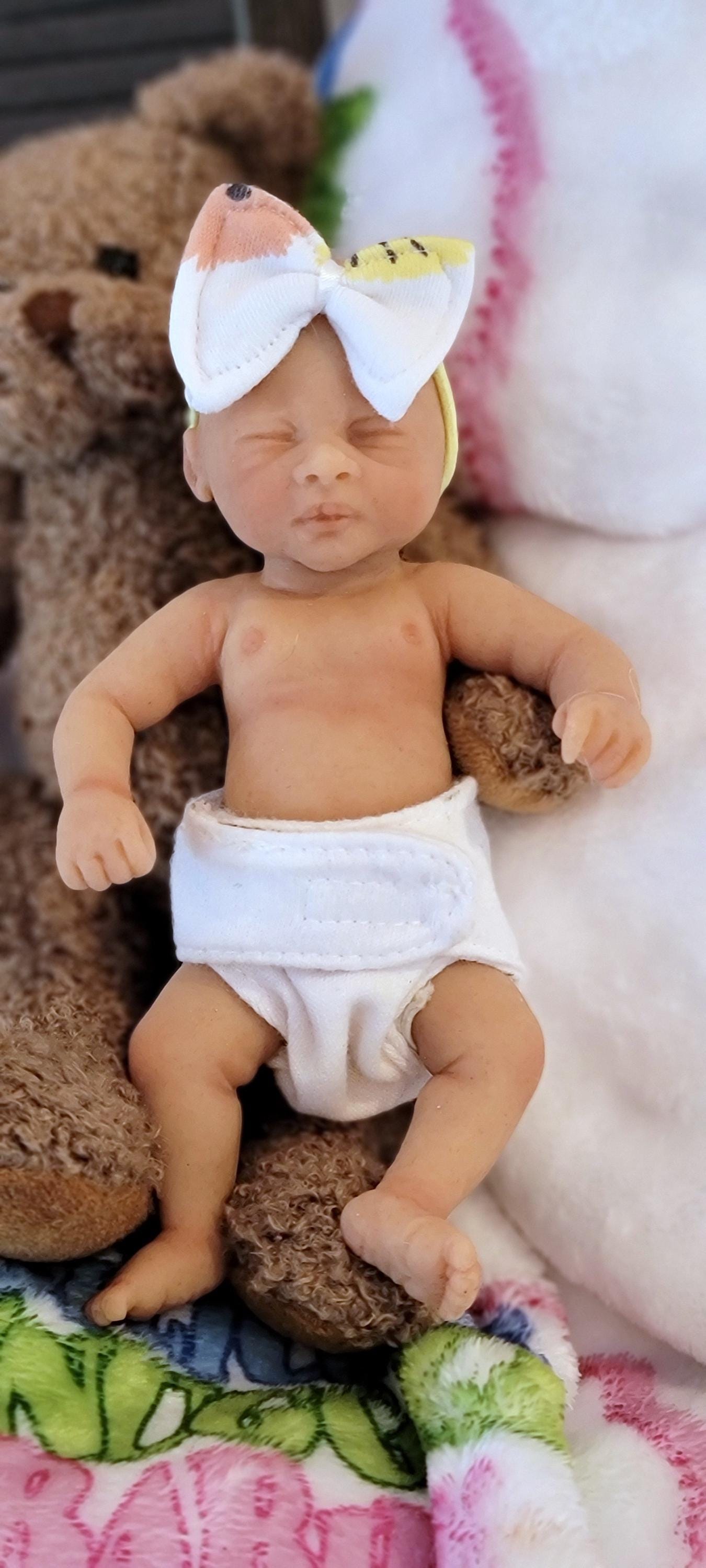 Handmade 6" Silicone Baby Doll Blake Enhanced Realism Edition