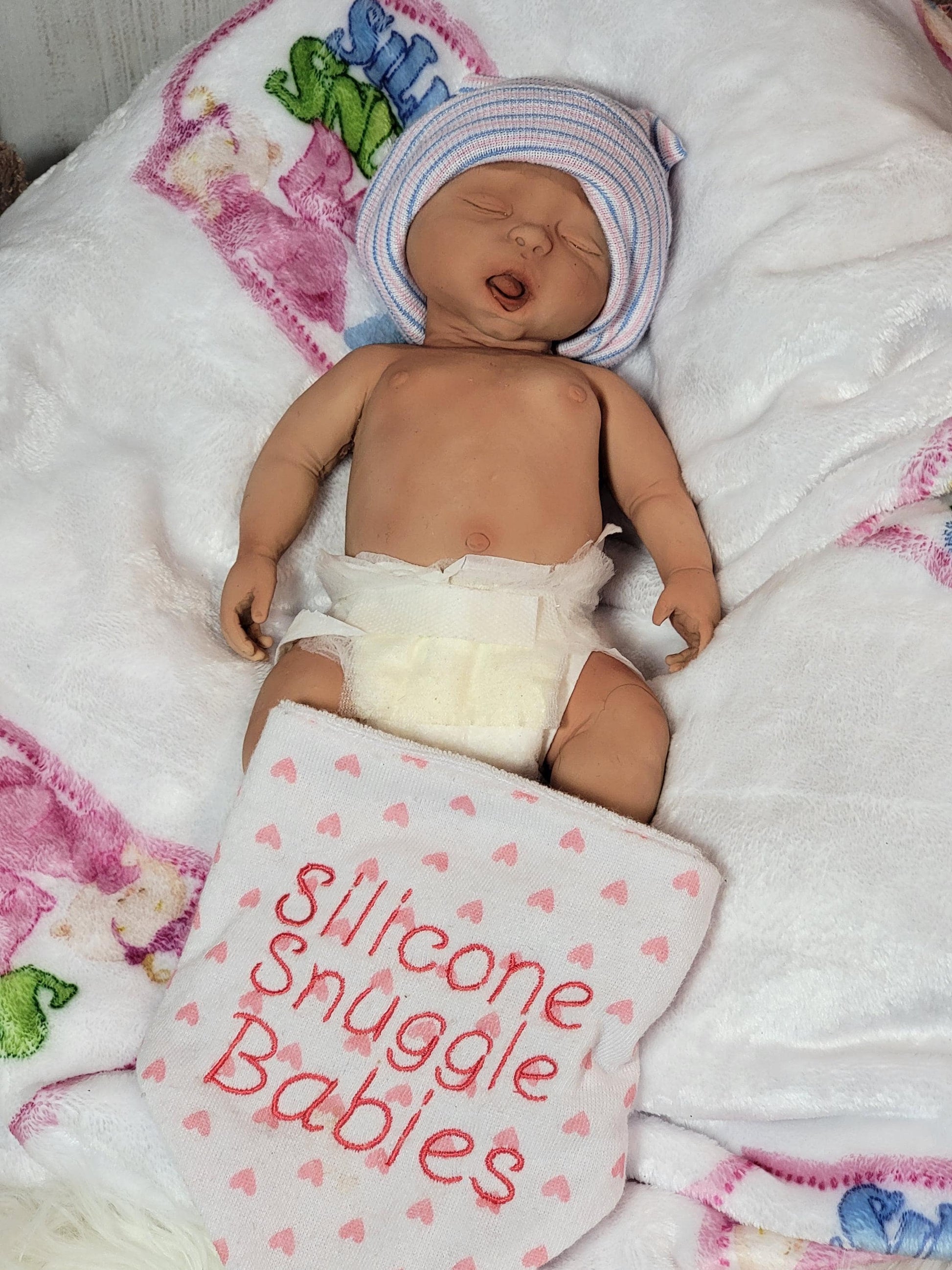 Silicone Baby Doll 12 inch Boy or Girl "Angelica" or "Arthur"