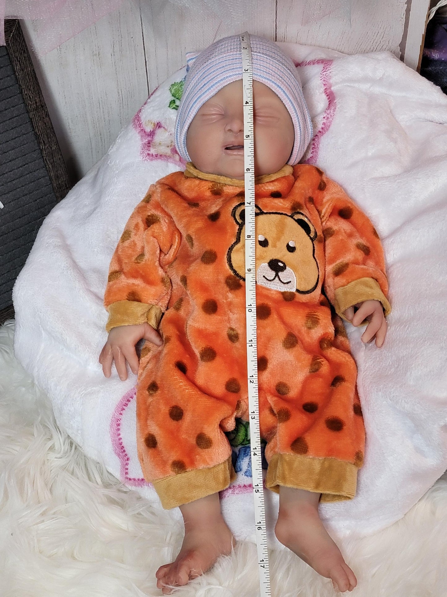 New Baby Available-Handmade 18" Silicone Baby Doll "Brianna" or "Brian" Enhanced Realism Edition