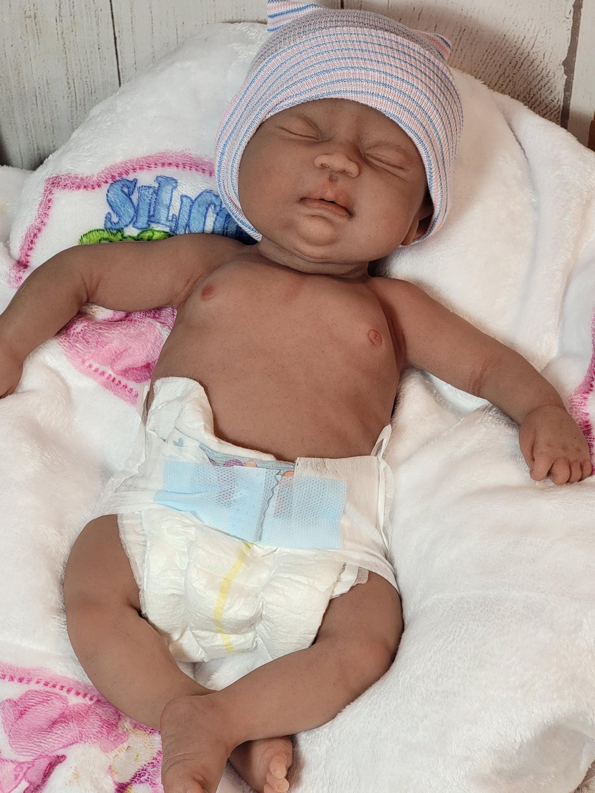 Silicone Baby Doll 16 inch Boy or Girl "Abigail" or "Abraham"