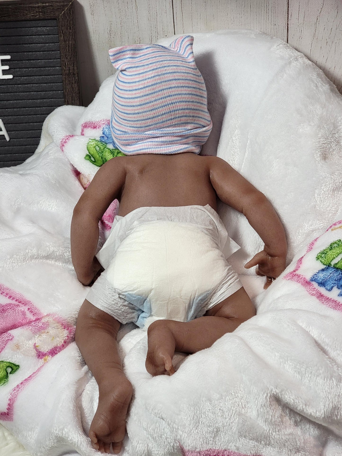 Handmade 14" Silicone Baby Doll "Tabitha" or "Tony" Enhanced Realism Edition