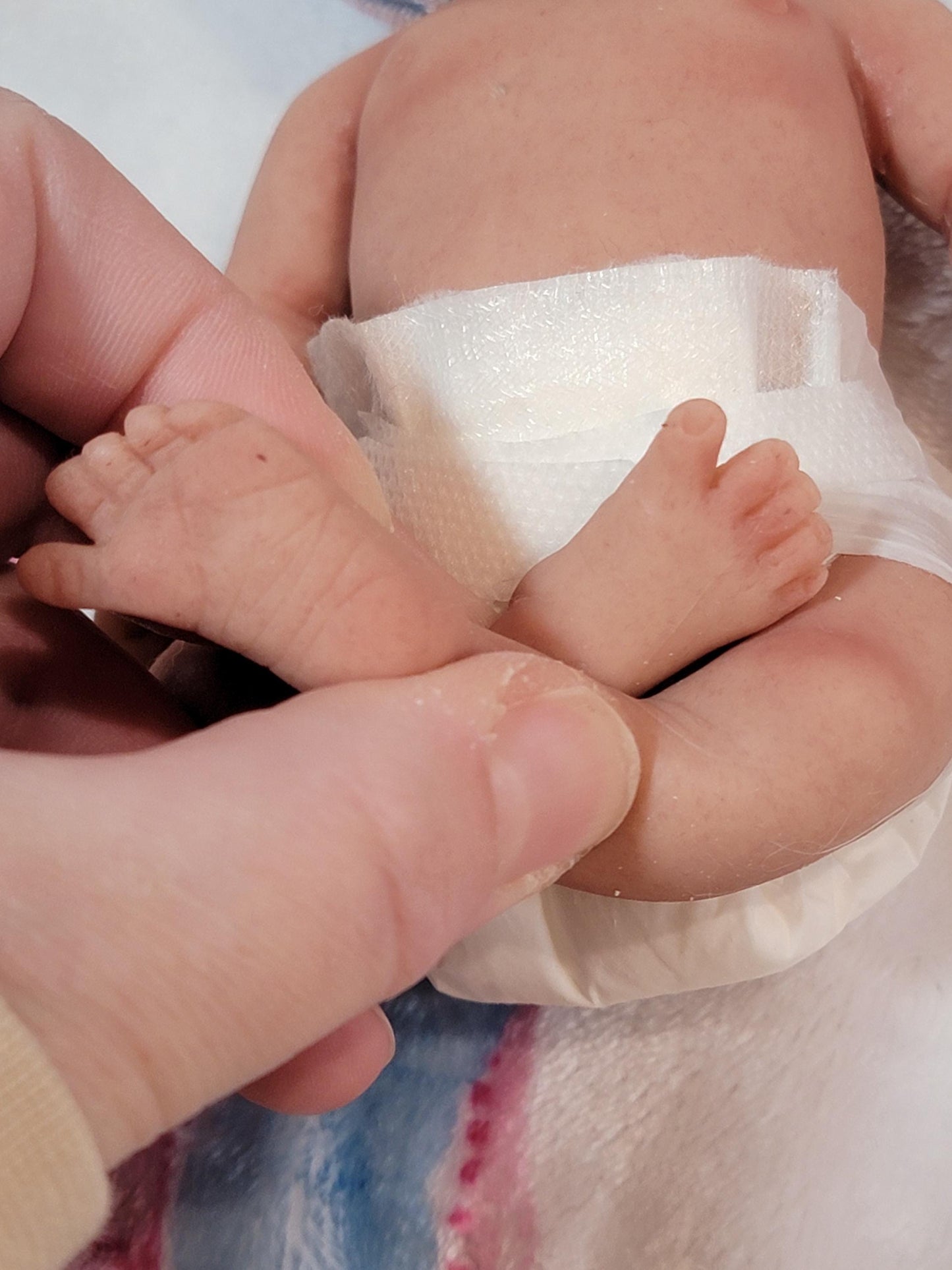 Handmade 8" Silicone Baby Doll Jackson or Jada Enhanced Realism Edition