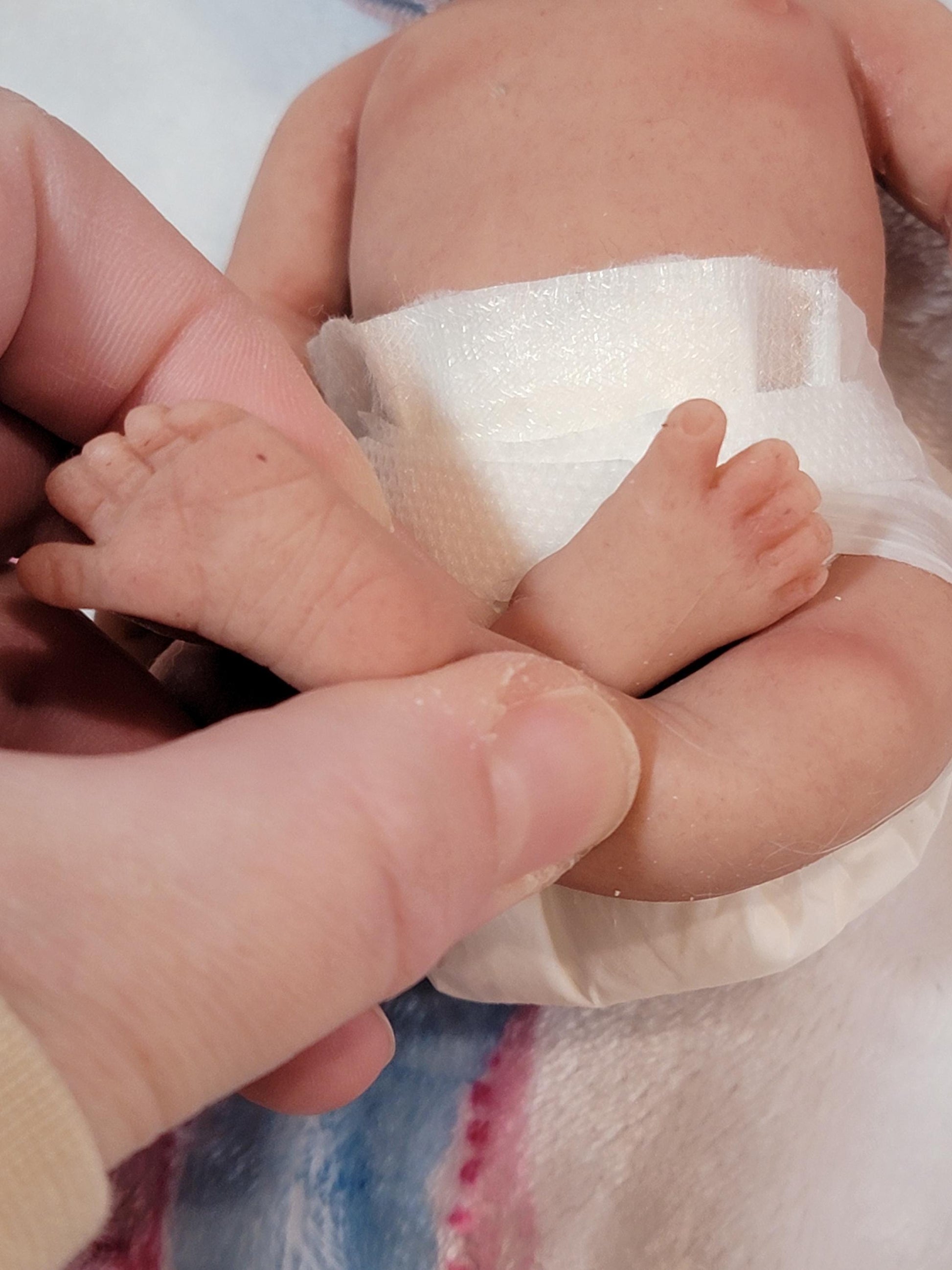 Handmade 8" Silicone Baby Doll Jackson or Jada Enhanced Realism Edition