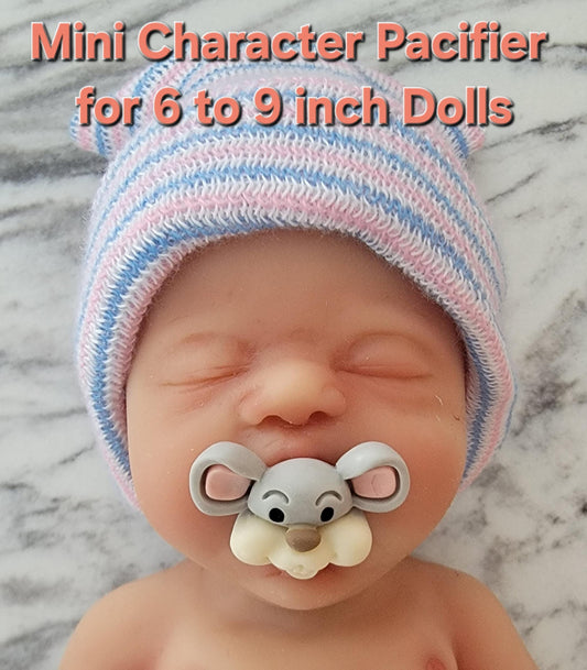 6 to 9 inch Dolls Miniature Character Pacifier