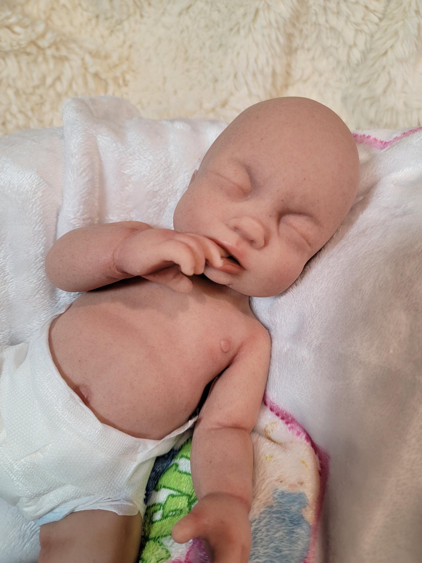Silicone Baby Doll 12 inch Boy or Girl "Willow" or "William"