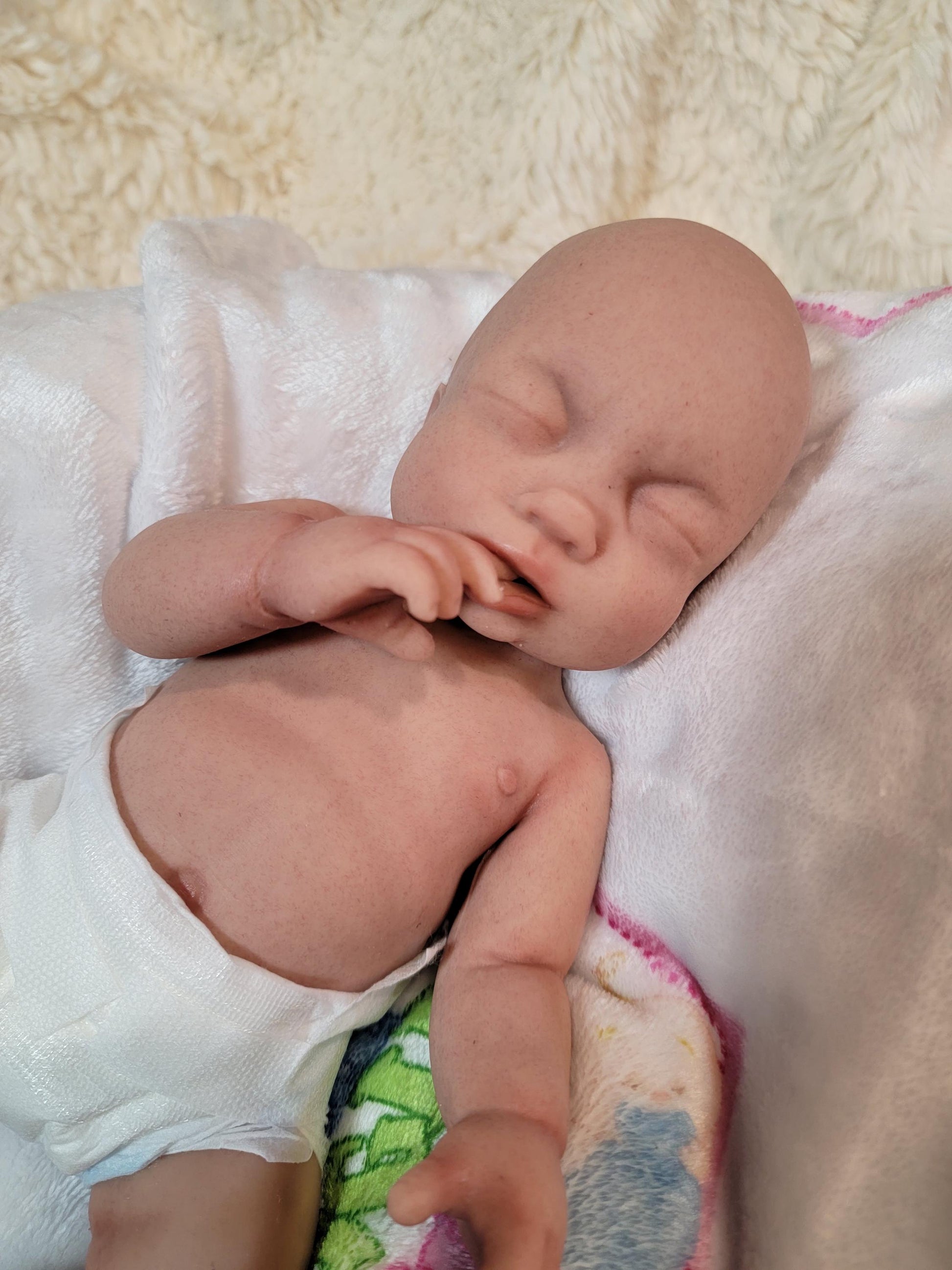 Silicone Baby Doll 12 inch Boy or Girl "Willow" or "William"