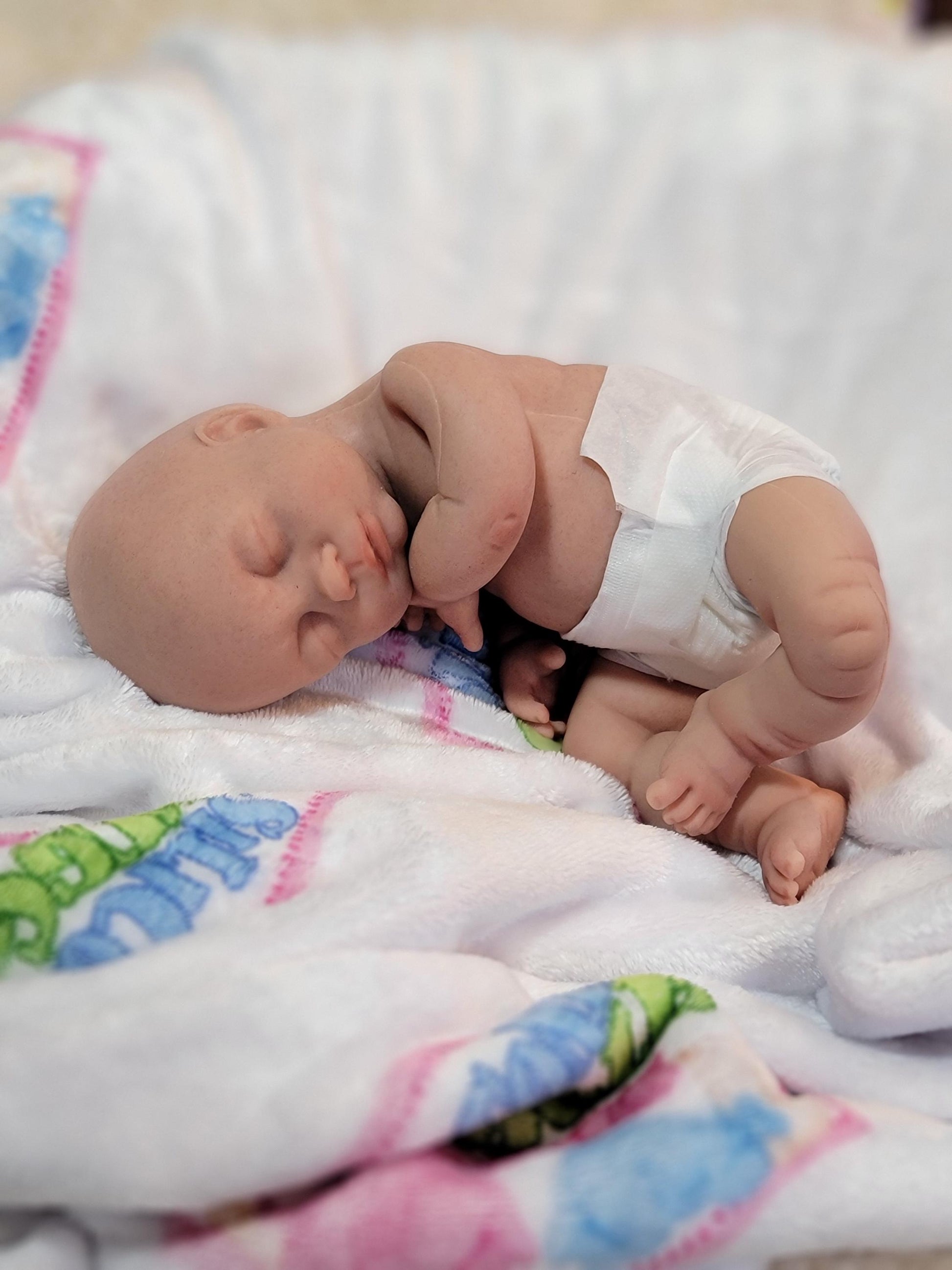 Silicone Baby Doll 12 inch Boy or Girl "Willow" or "William"