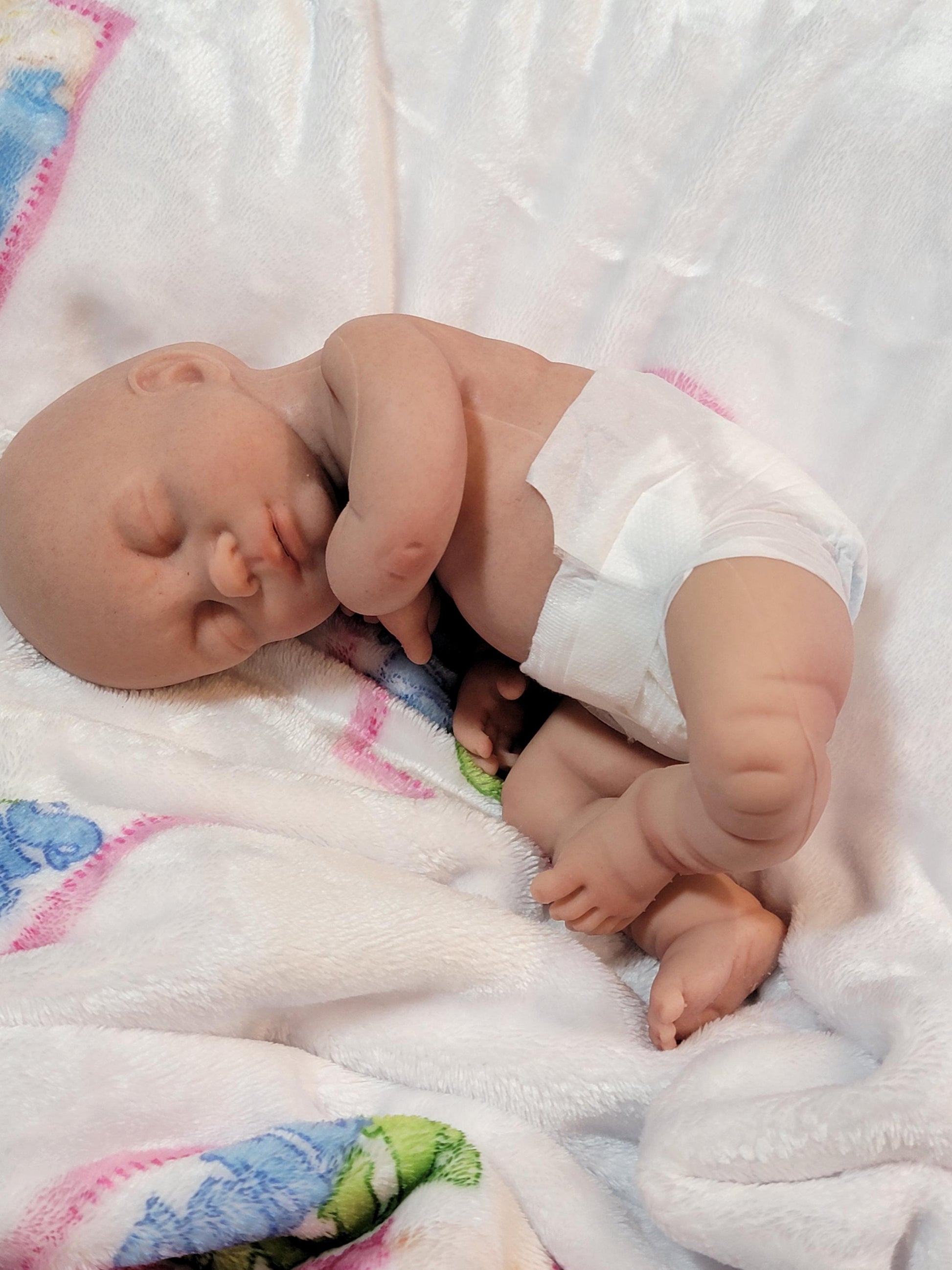 Silicone Baby Doll 12 inch Boy or Girl "Willow" or "William"