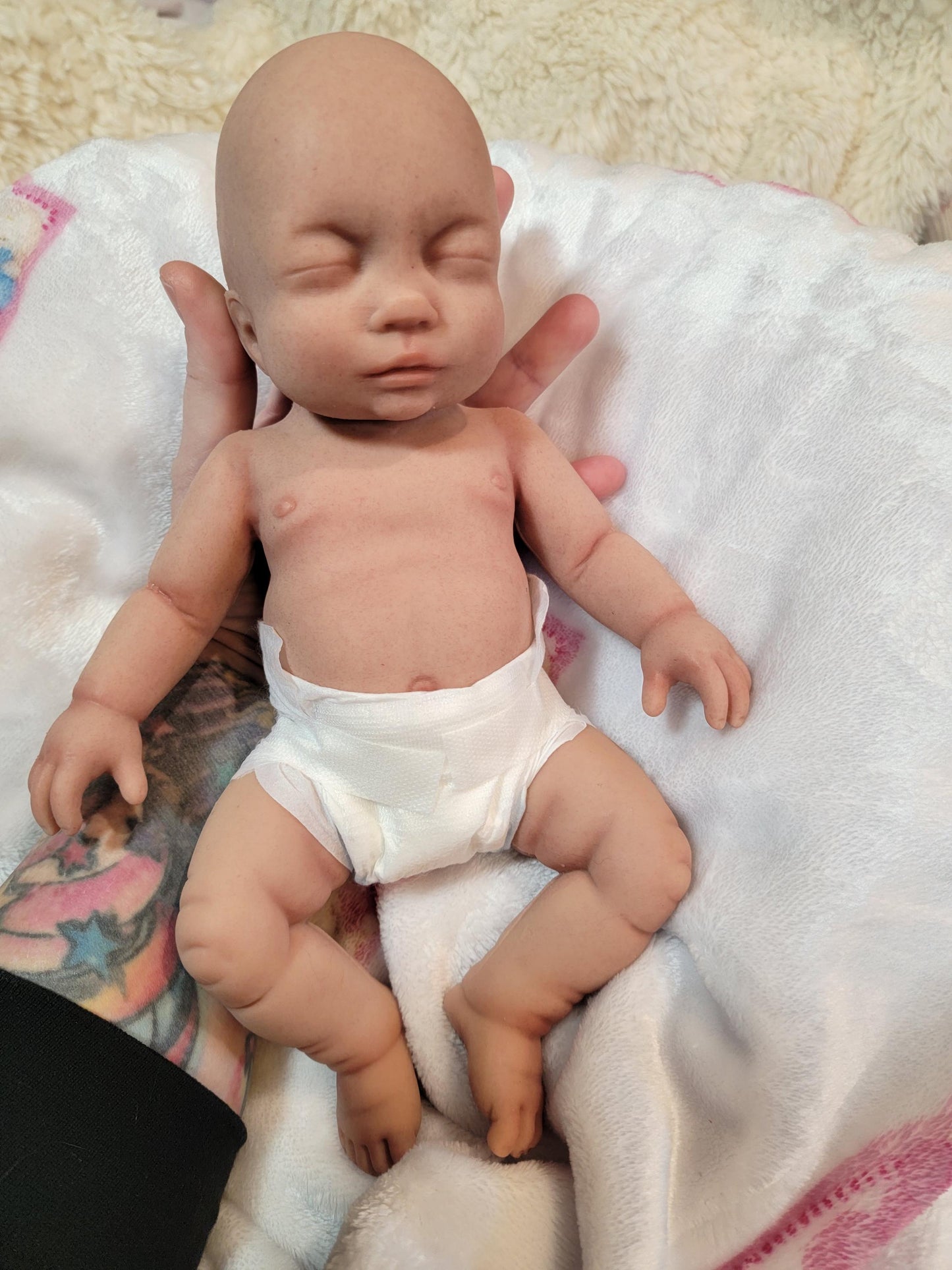 Silicone Baby Doll 12 inch Boy or Girl "Willow" or "William"