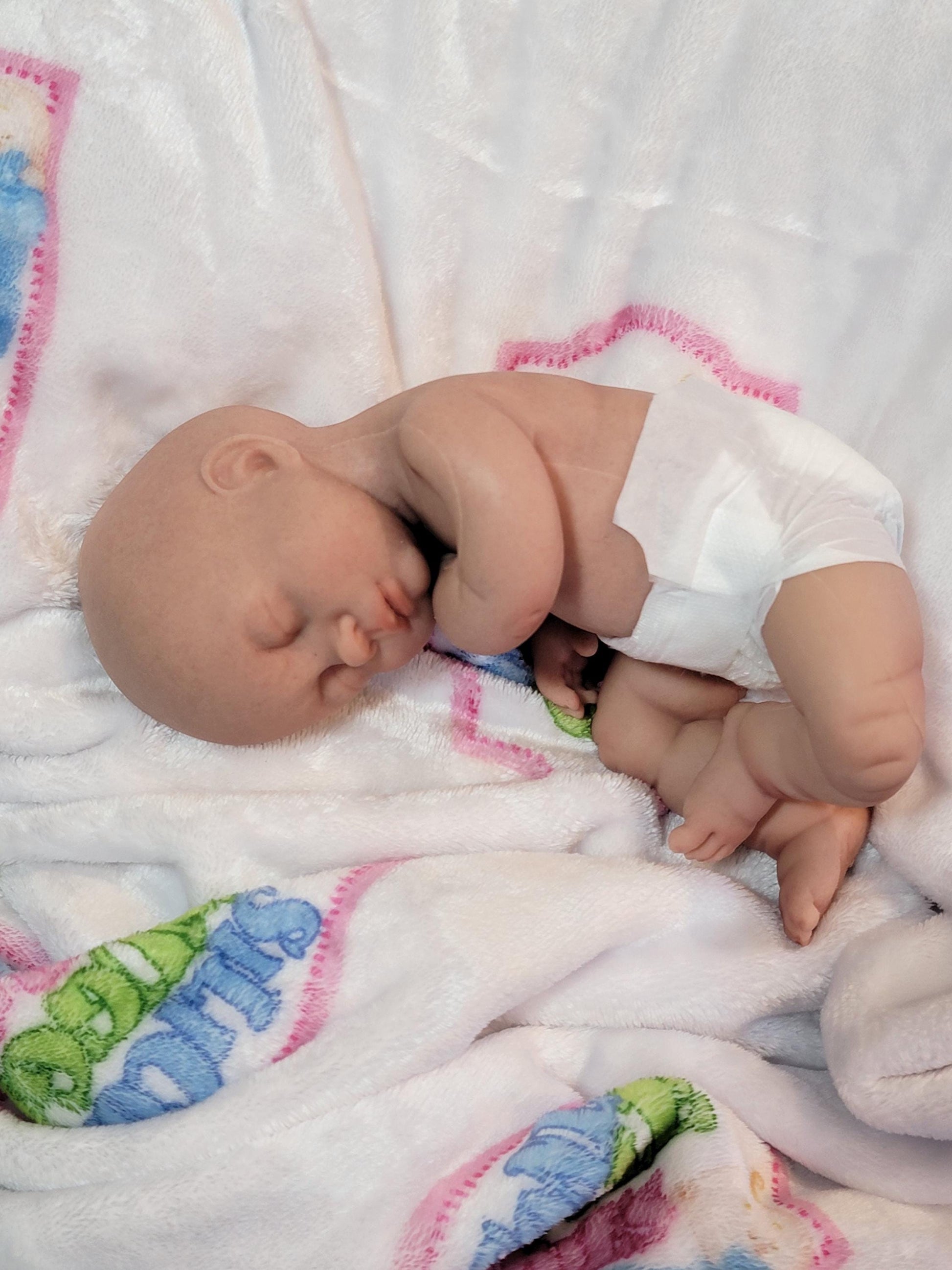 Silicone Baby Doll 12 inch Boy or Girl "Willow" or "William"