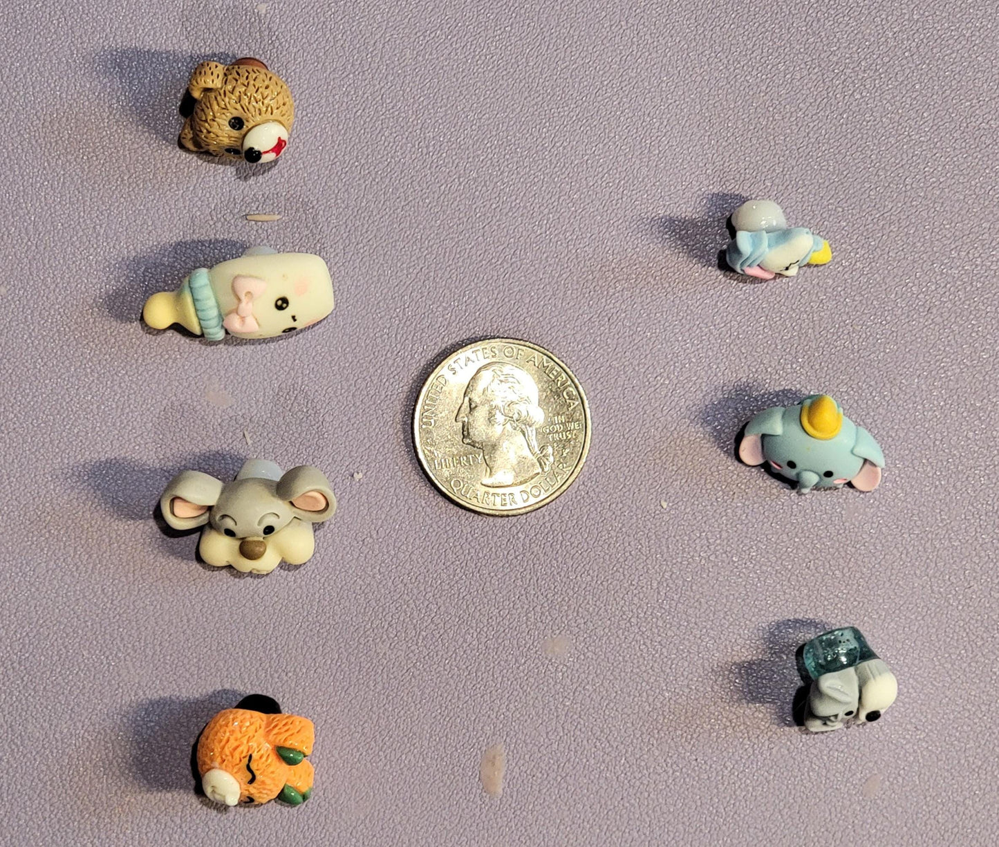 6 to 9 inch Dolls Miniature Character Pacifier