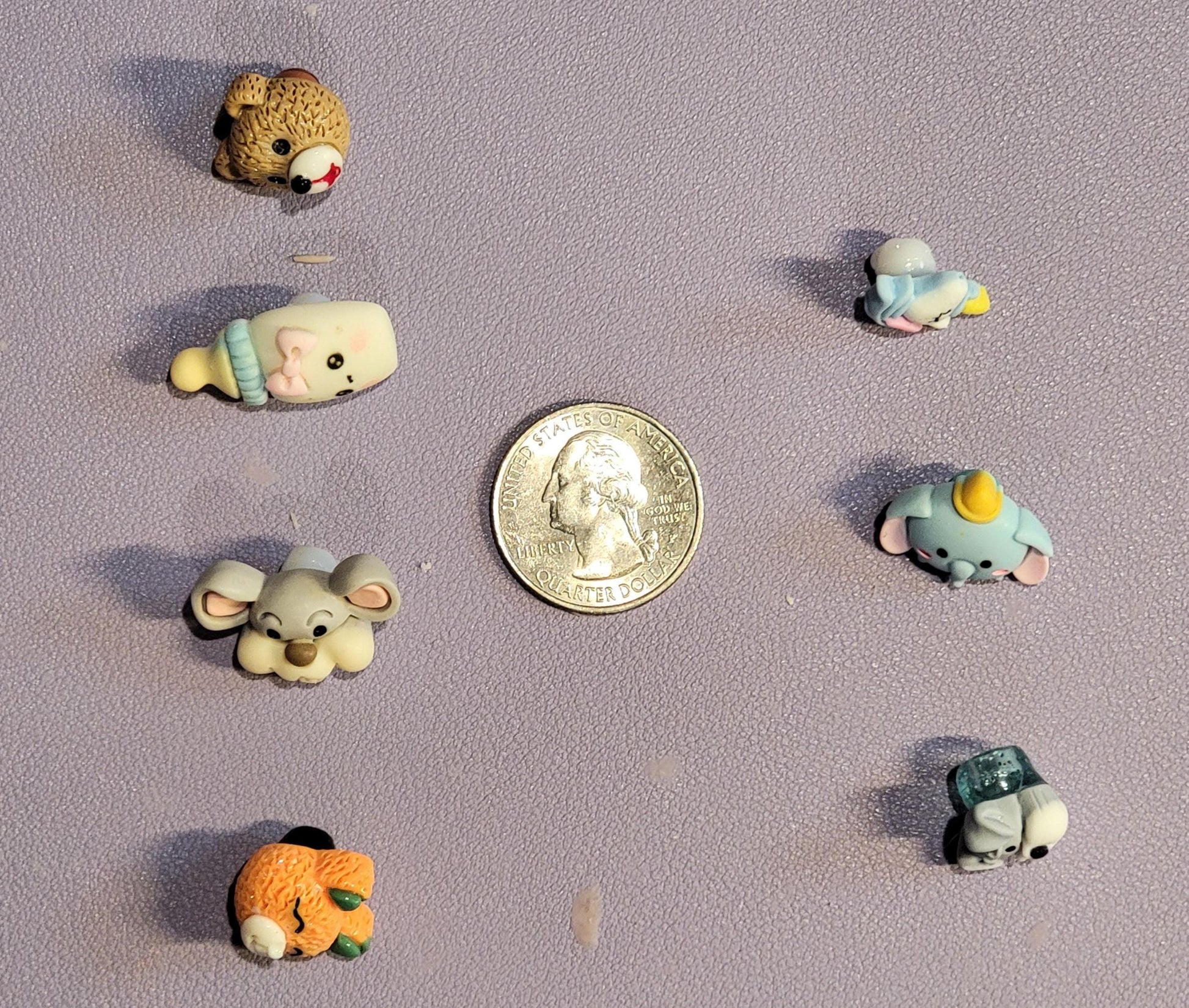6 to 9 inch Dolls Miniature Character Pacifier