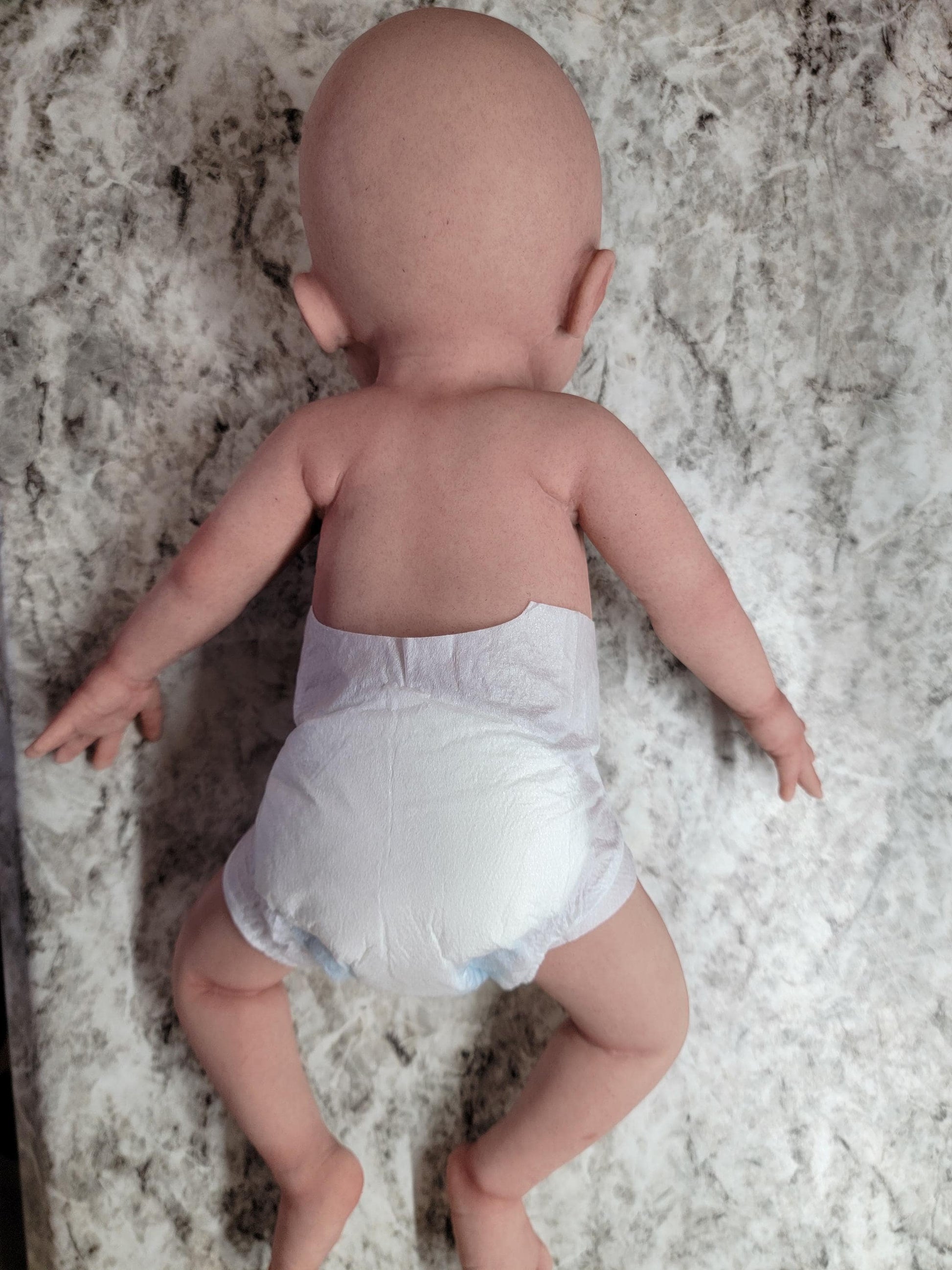 Authentic 16" Silicone Baby Doll "Charlie" Enhanced Realism Edition Handmade by Artist