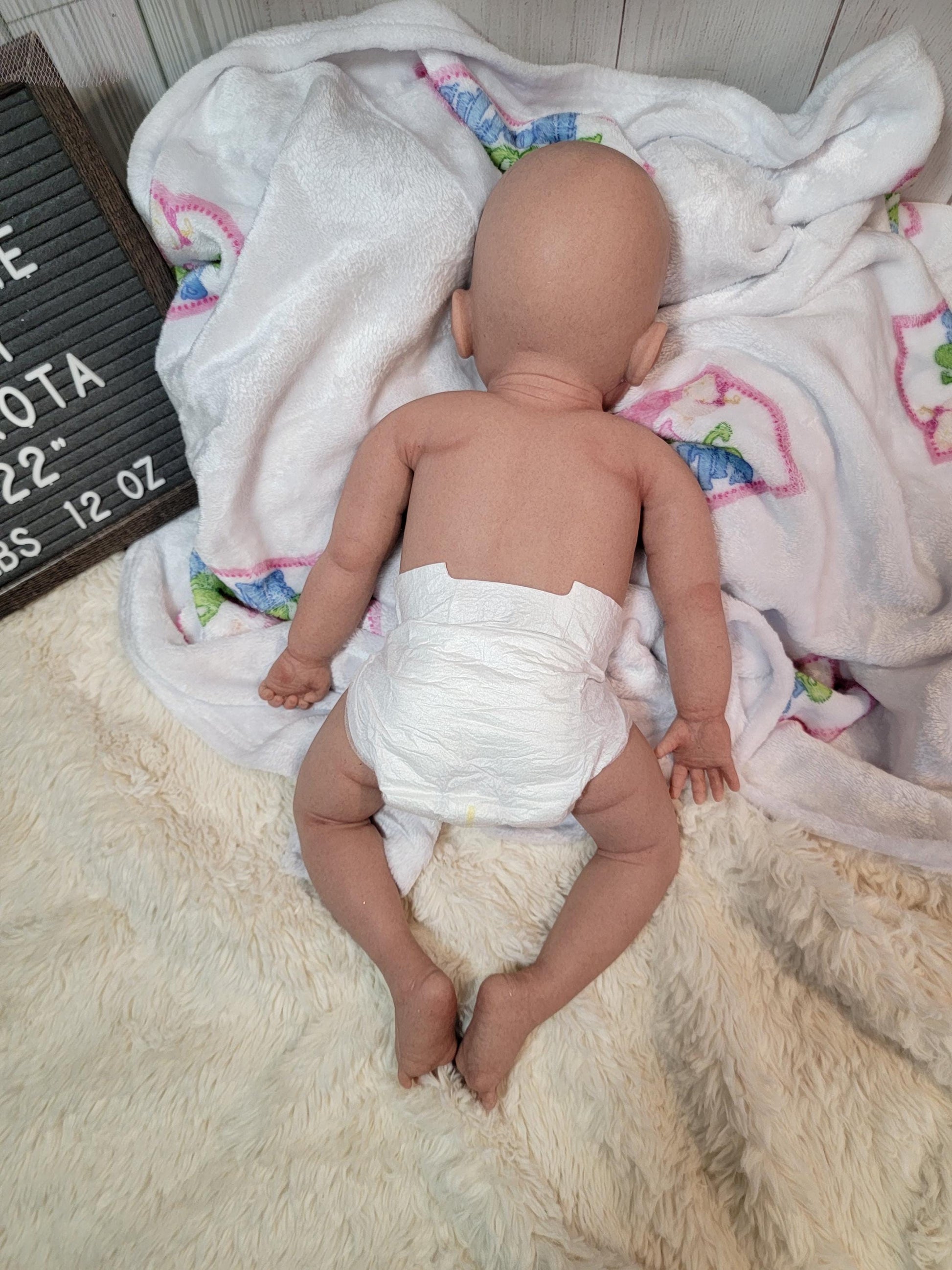 New Enhanced Realism Edition 22" Full Silicone Baby Doll "Dakota"