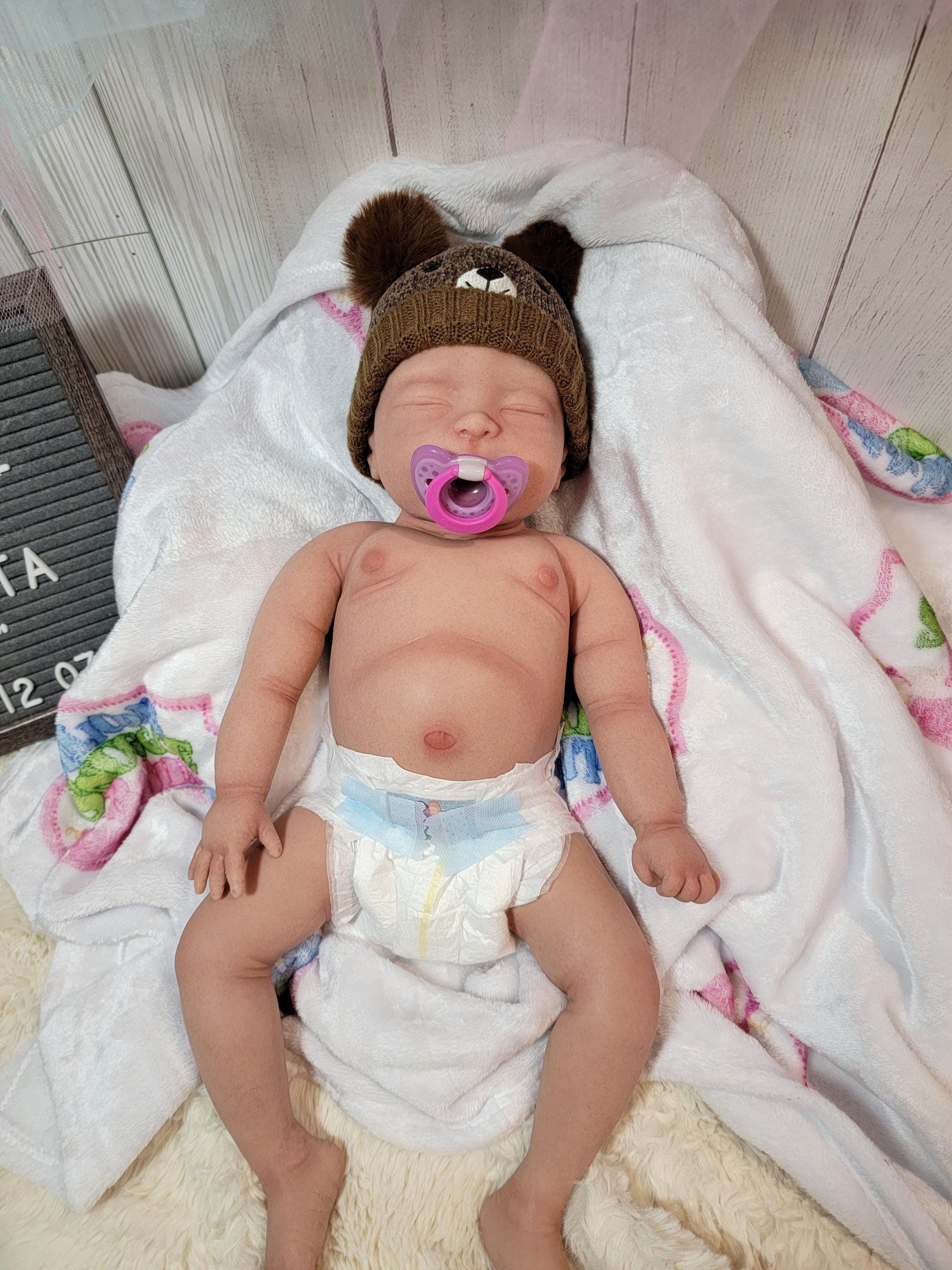 New Enhanced Realism Edition 22" Full Silicone Baby Doll "Dakota"