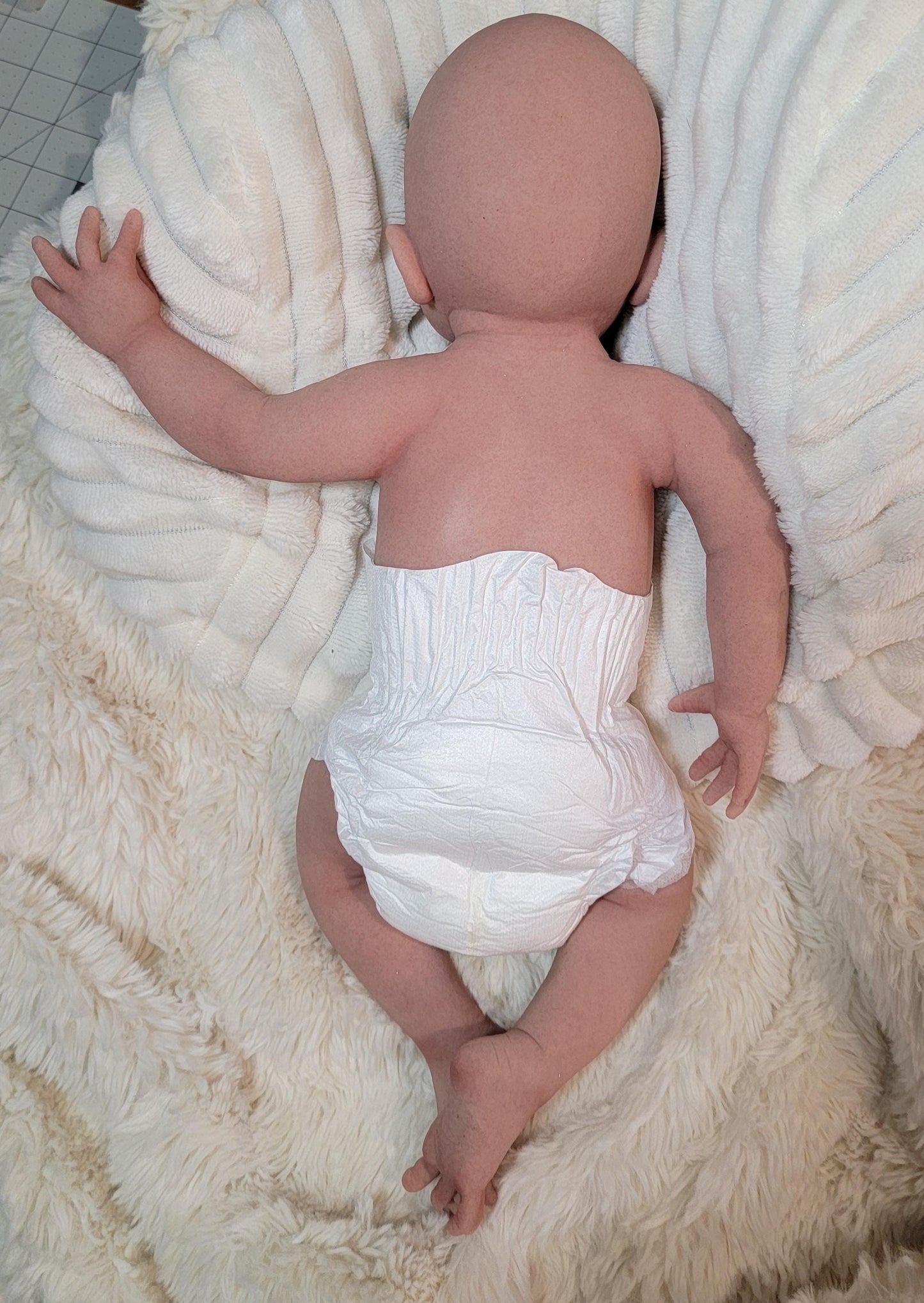 New Baby Available-Handmade 18" Silicone Baby Doll "Brianna" or "Brian" Enhanced Realism Edition