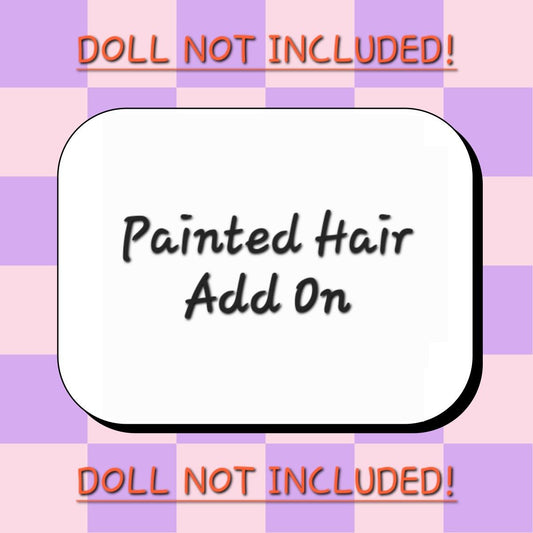 Painted Hair Add-On Option