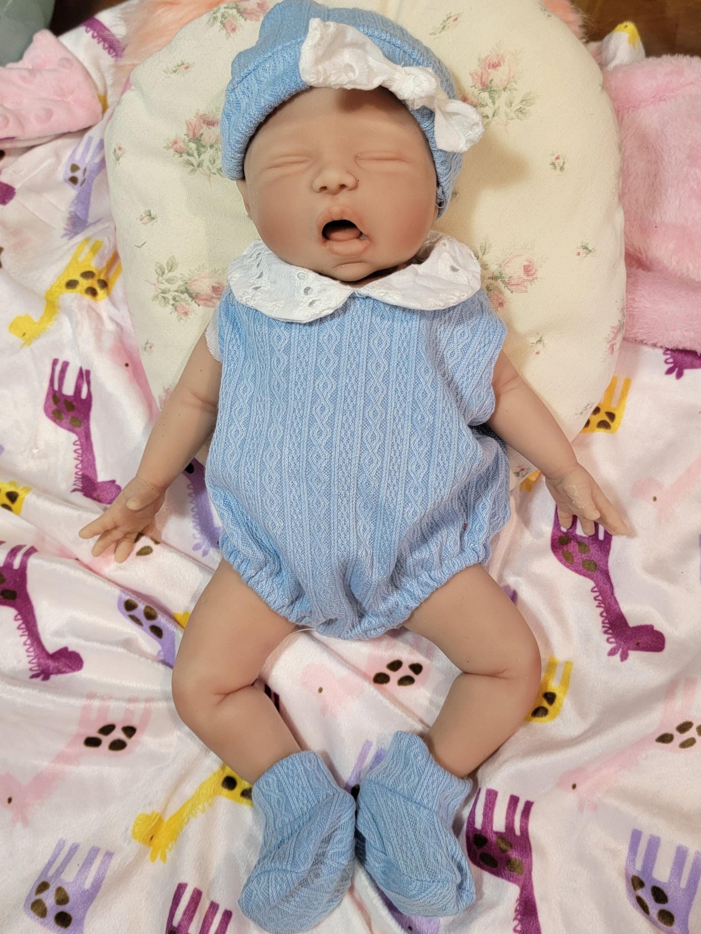 3 Piece Romper Baby Doll Outfit
