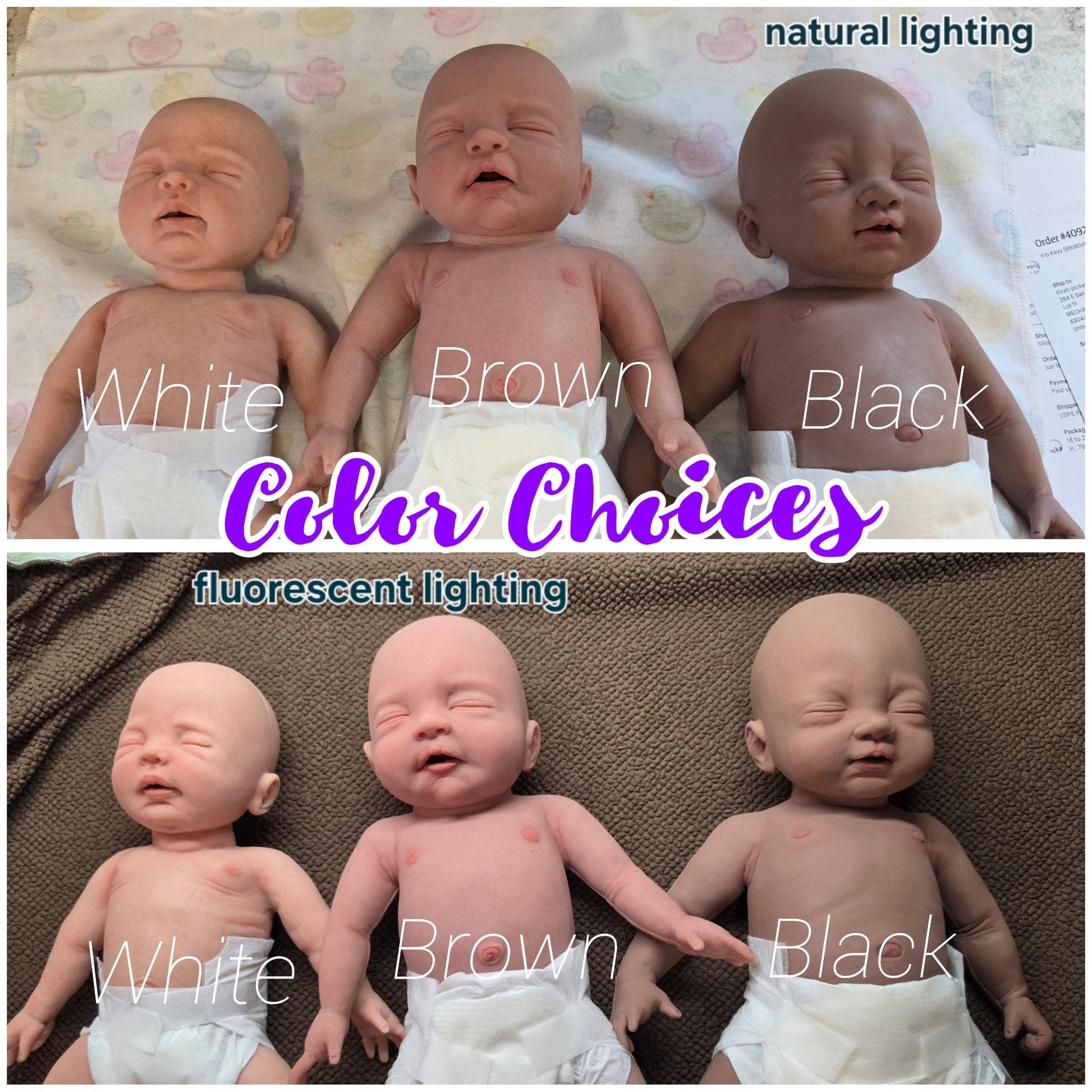 PRE ORDER Authentic 14" Silicone Baby Doll "Sawyer" Enhanced Realism Edition Handmade by Artist